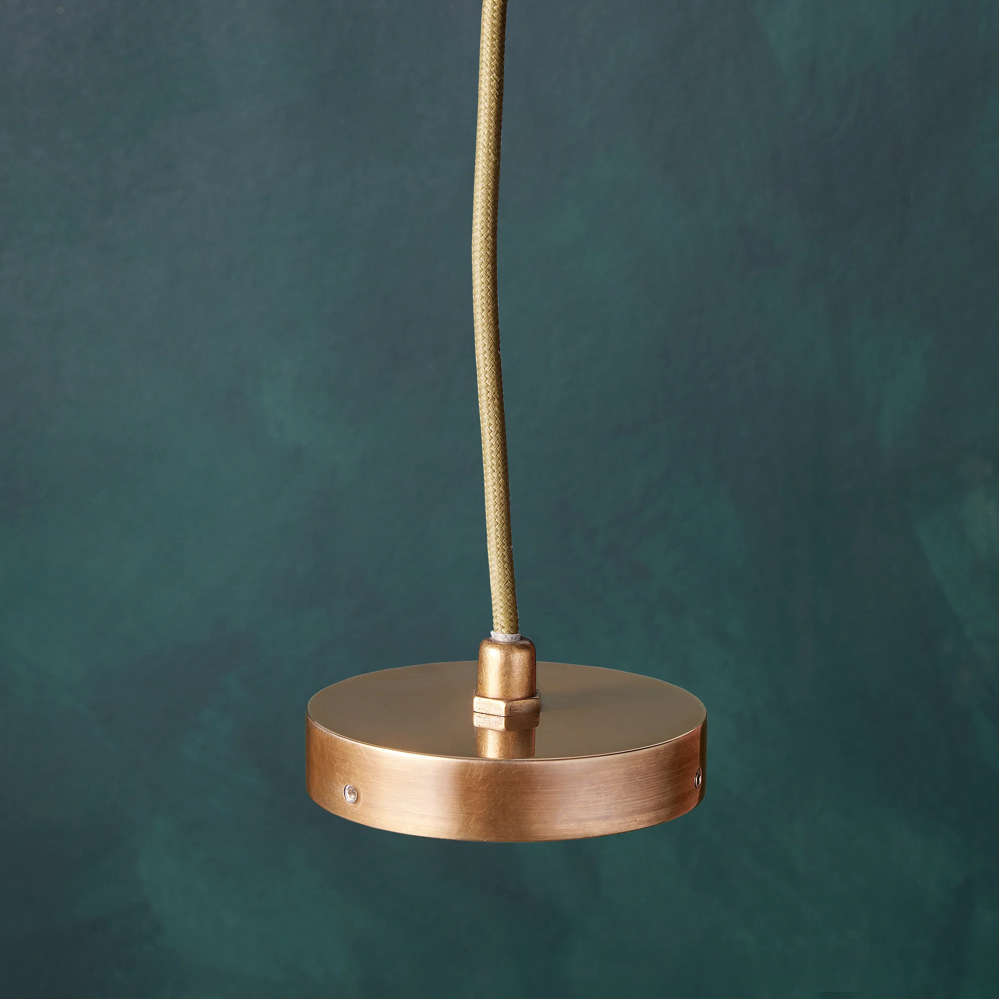 Montana pendant in prismatic glass and brass - Image 8