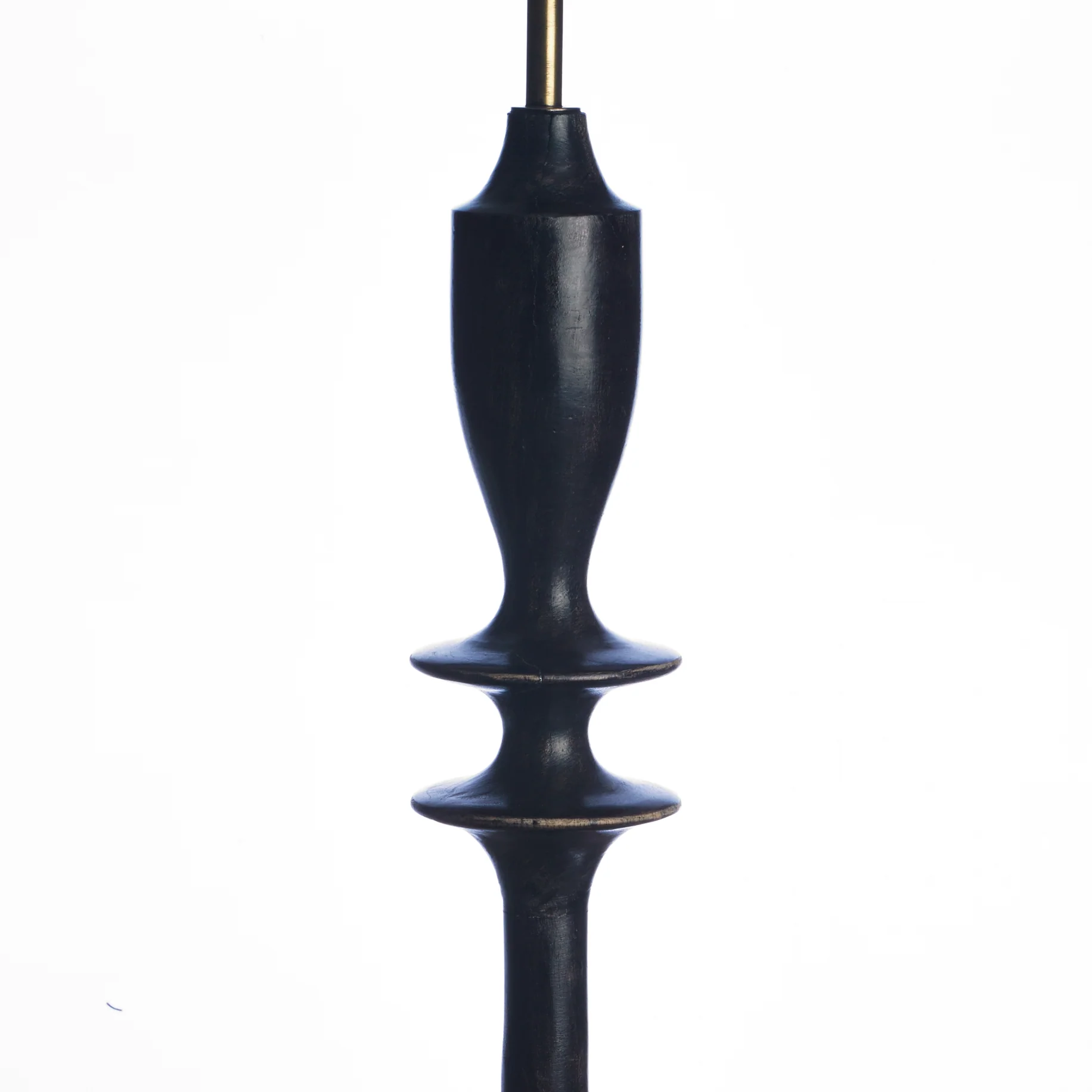 Moonshine floor lamp in silvery black - Image 3