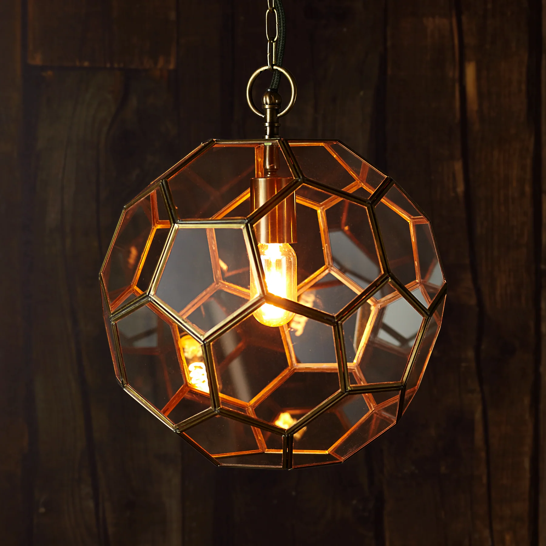Moore lantern in glass - Image 2