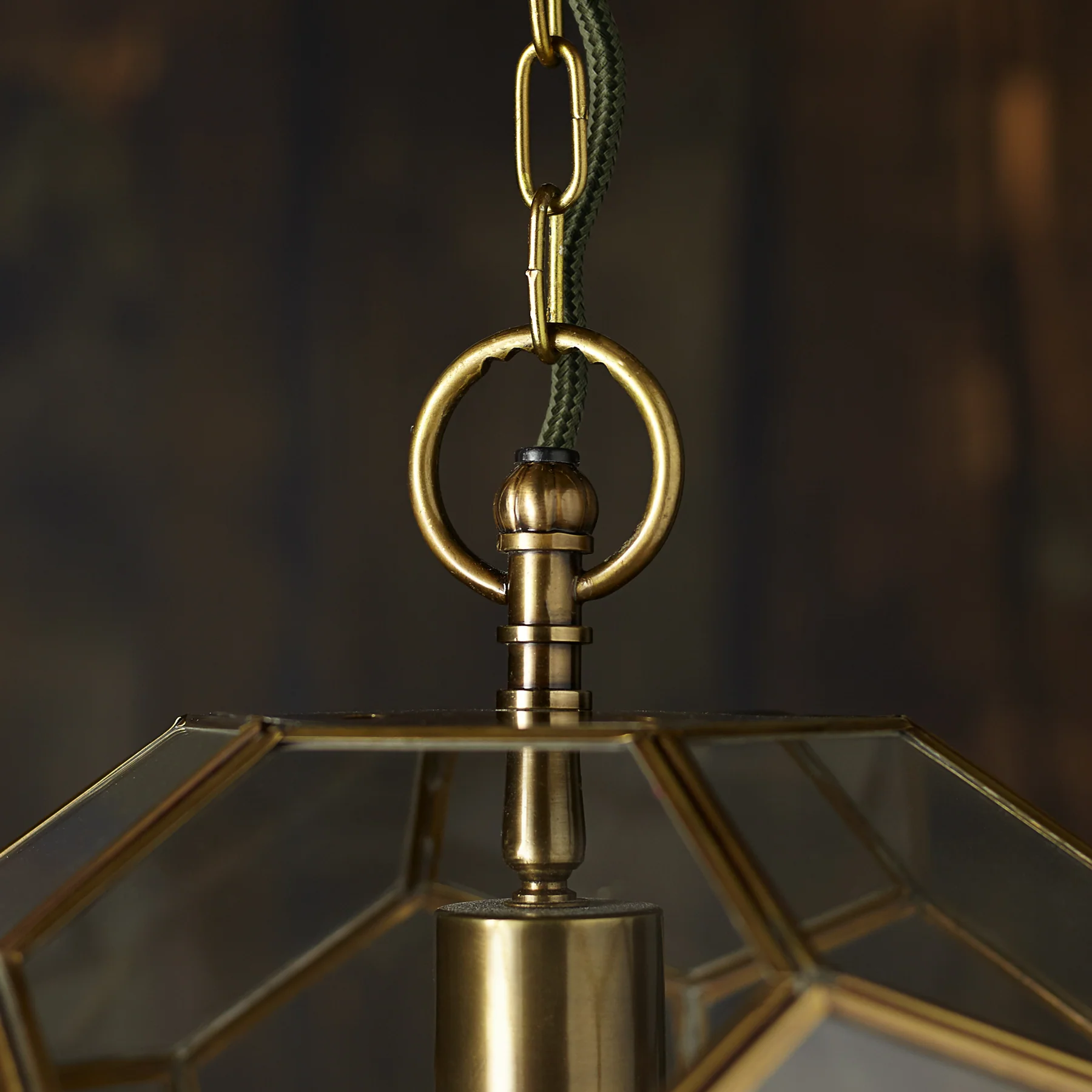 Moore lantern in glass - Image 5