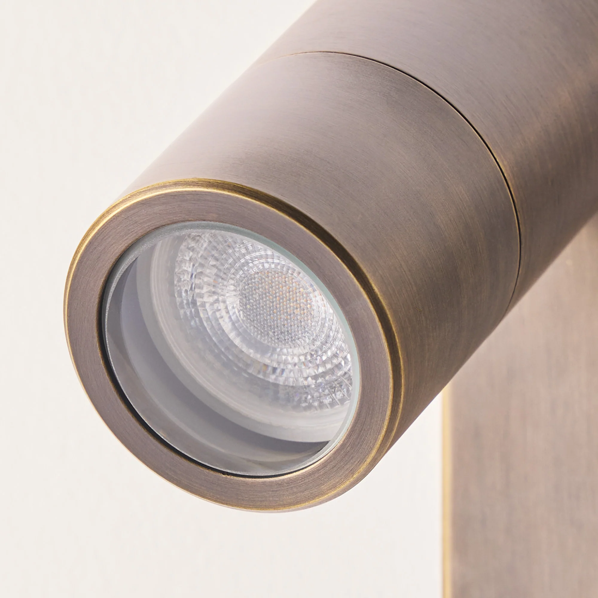 Motion sensor portreath IP65 adjustable pillar light in bronze - Image 10