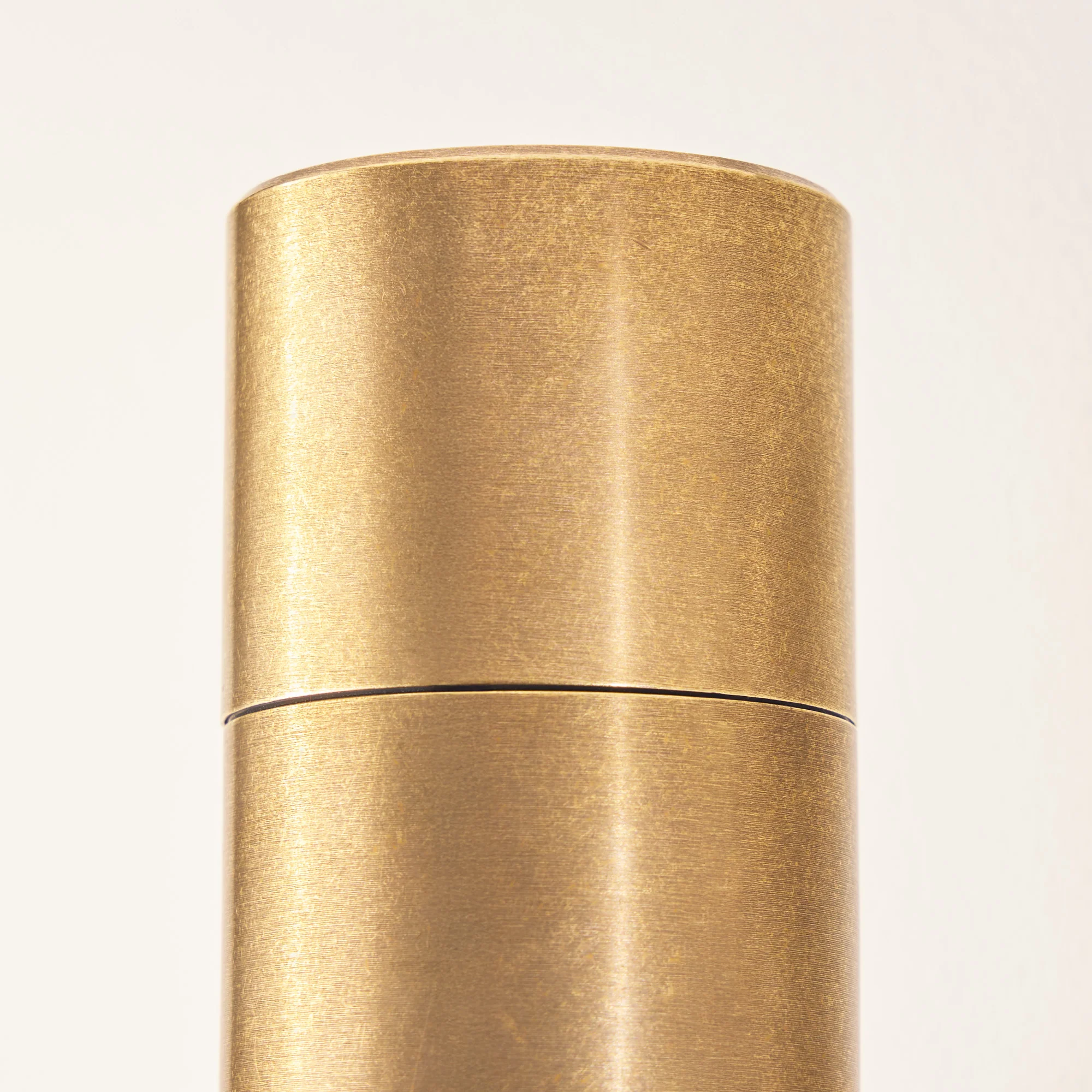 Motion sensor portreath up and down IP65 pillar light in antique brass - Image 9