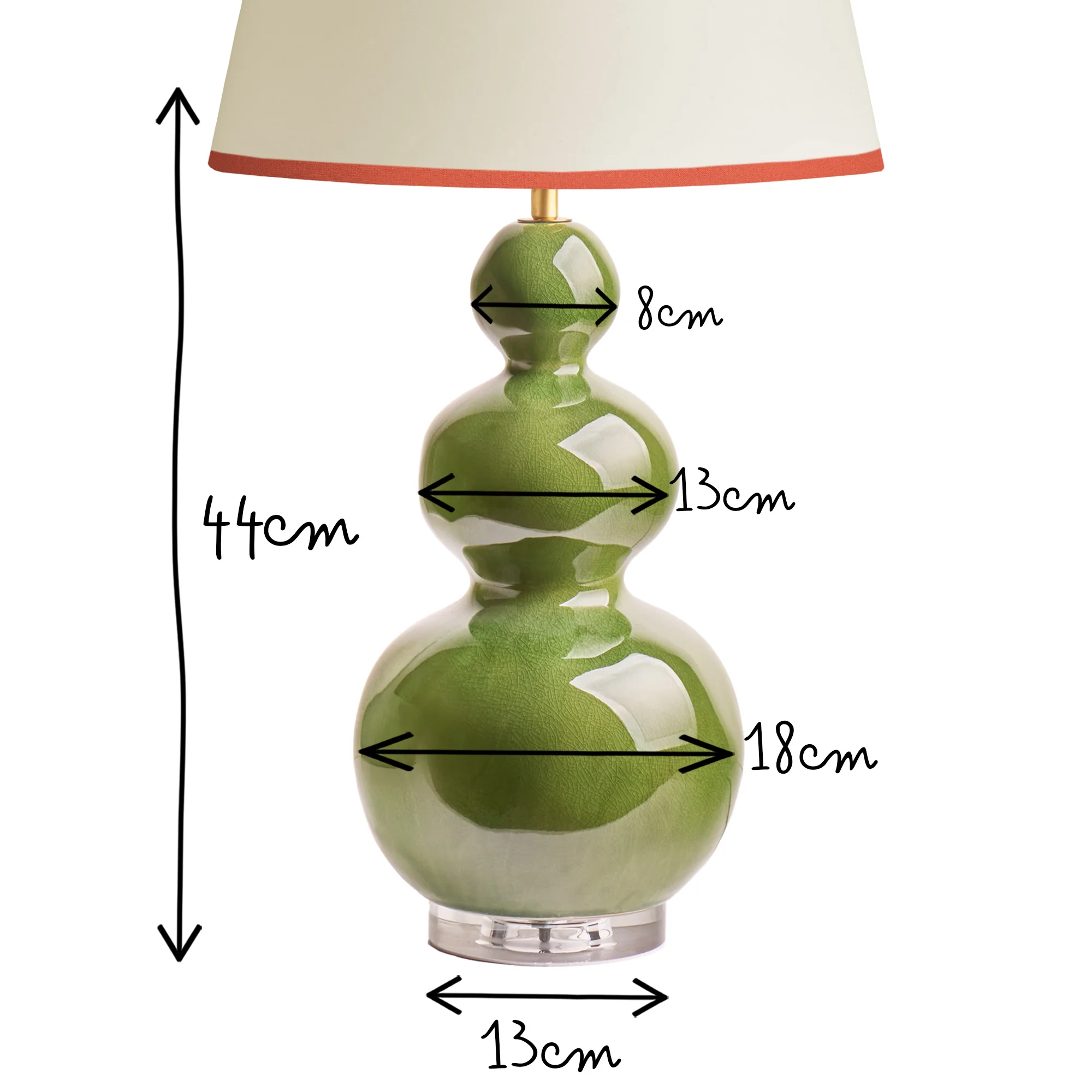 Murphy table lamp in green - Image 10