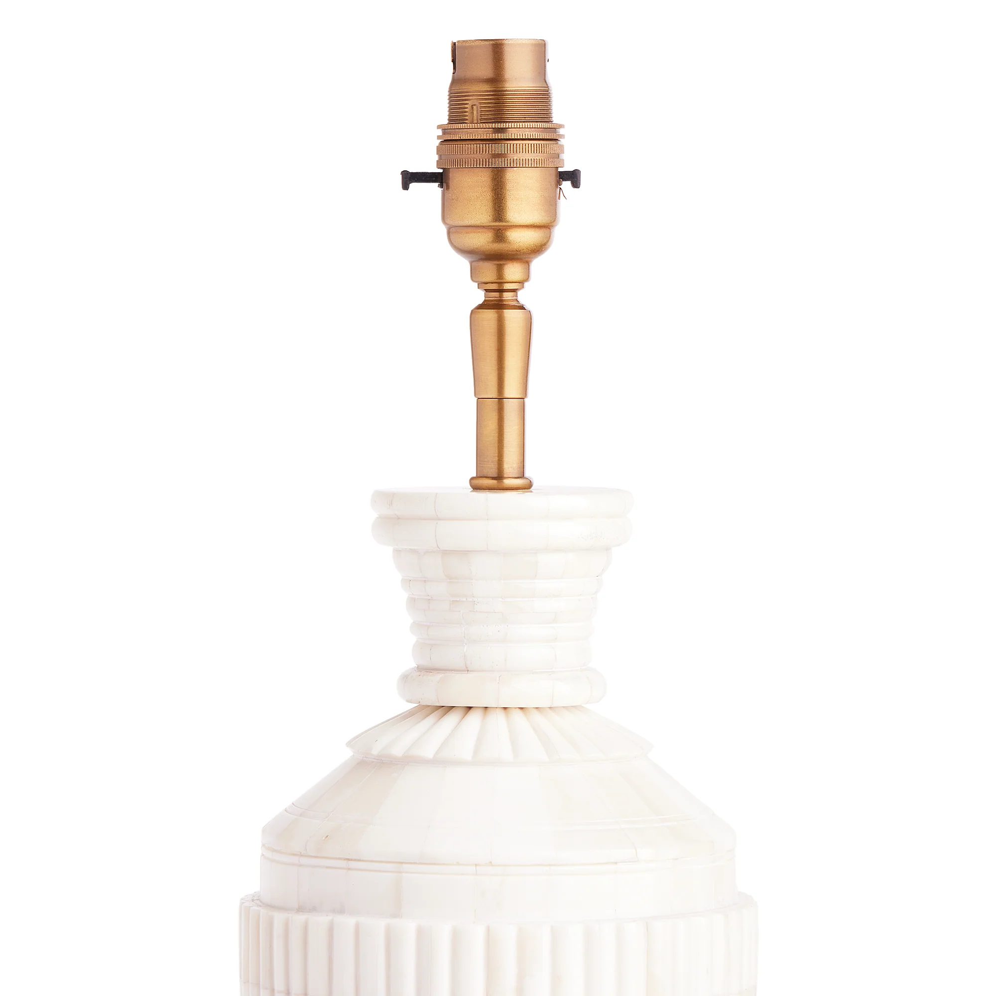Nanga table lamp in bone - Image 3
