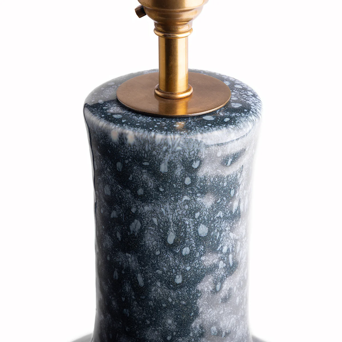 Nellie table lamp in spotted glaze - Image 3