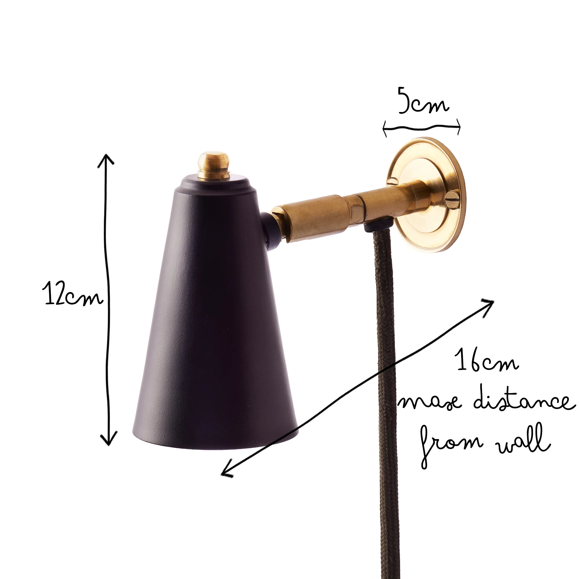 Nook wall light in black - Image 10