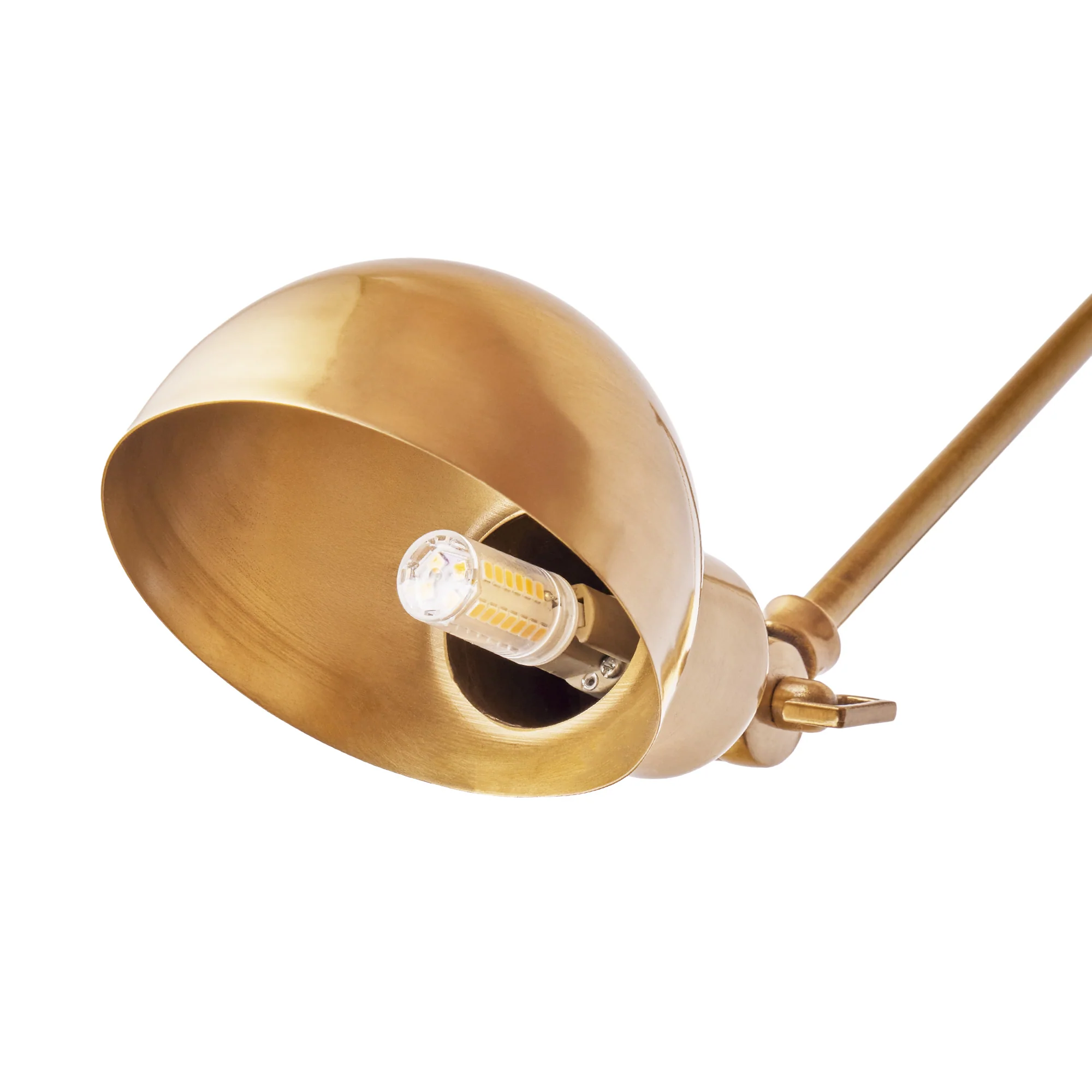 Nova wall light in brass - Image 10