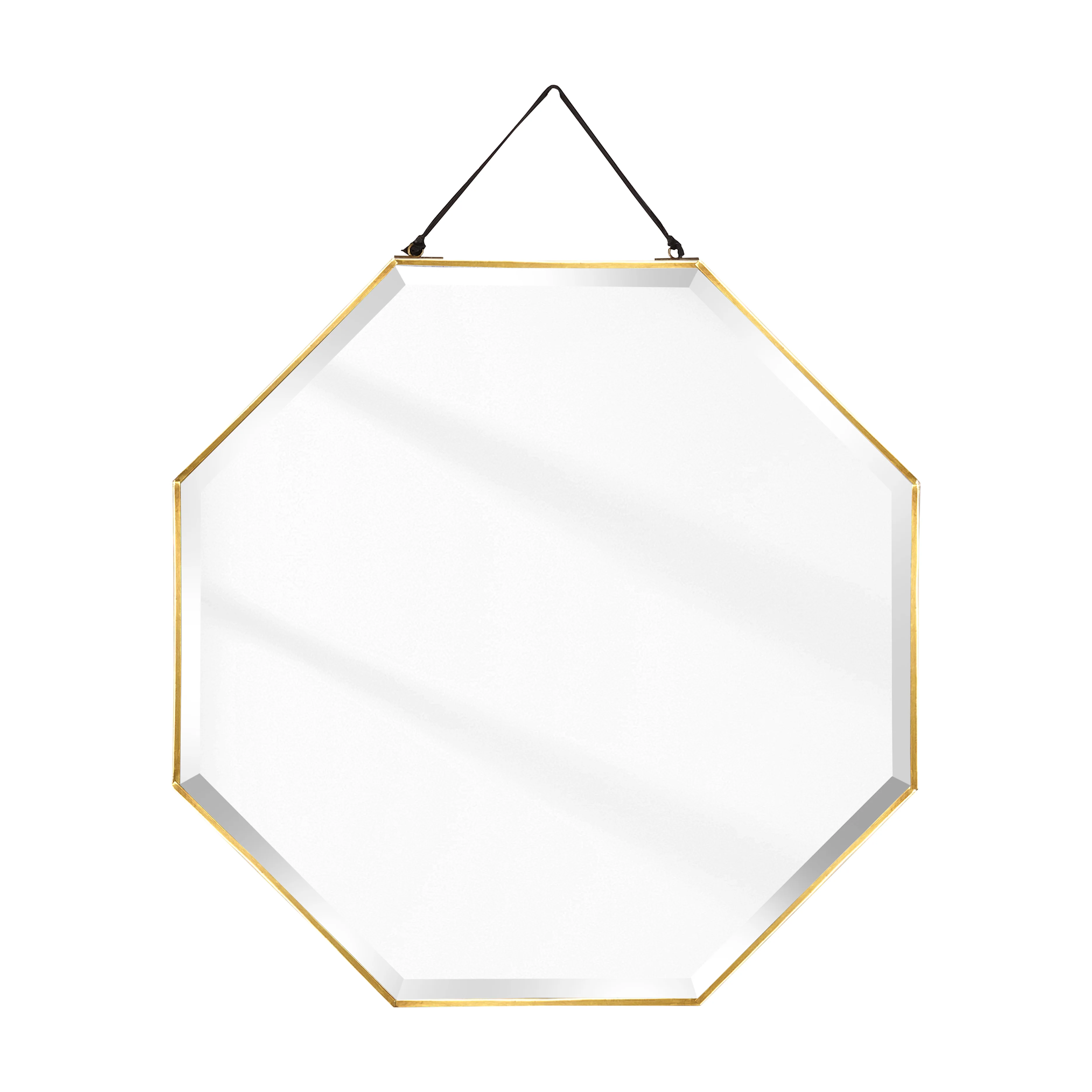 Octagonal bevelled Luxor mirror - Image 3