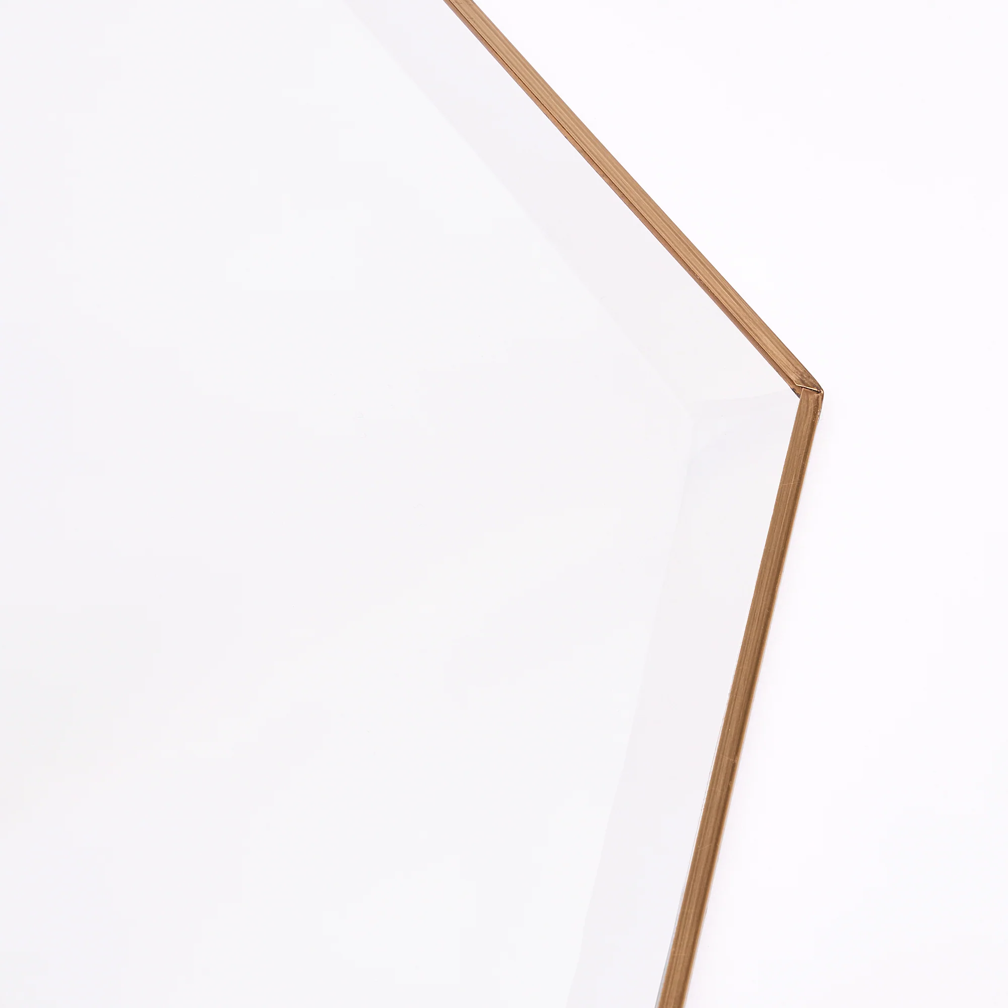 Octagonal bevelled Luxor mirror - Image 5