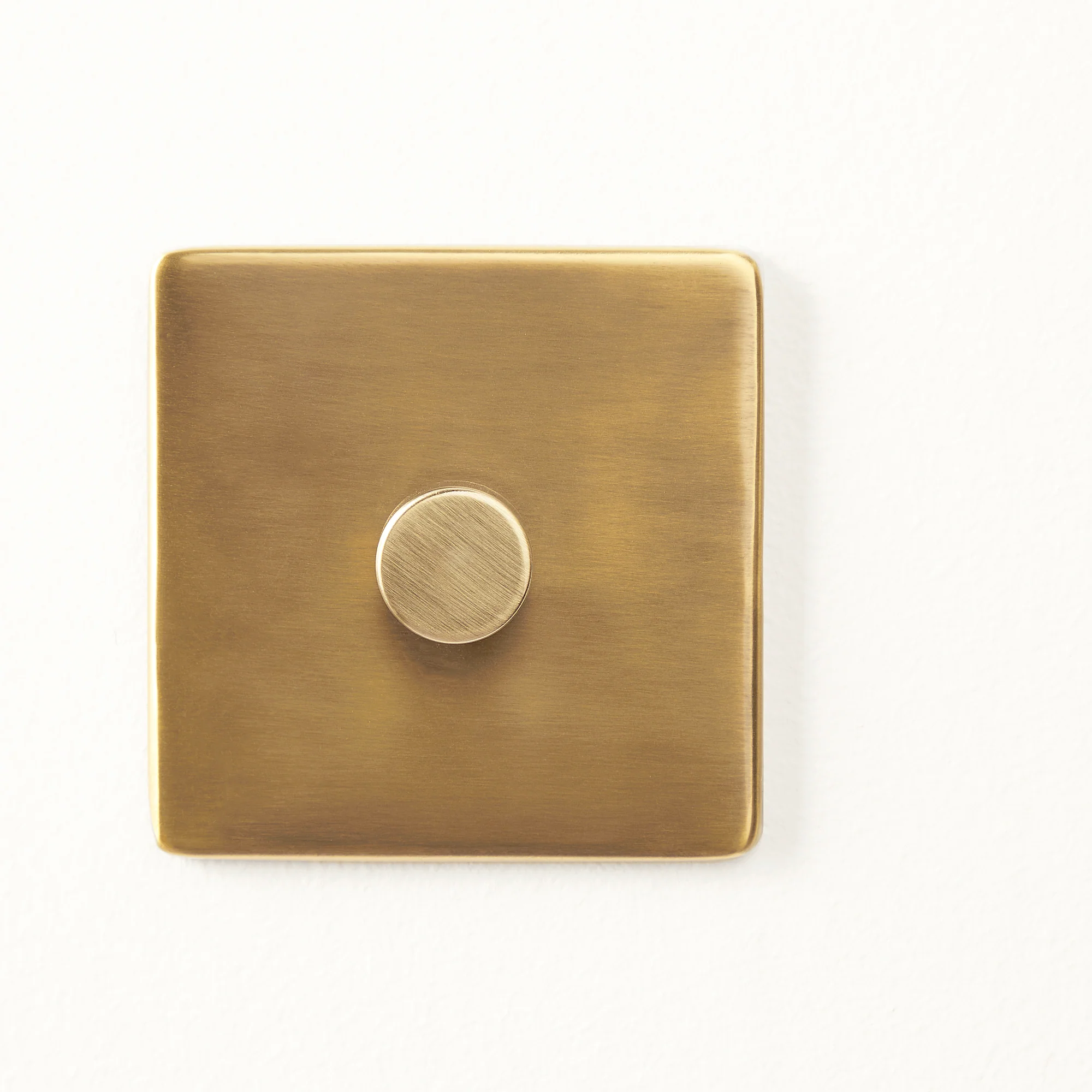 One gang 2 way Florence dimmer switch in brass - Image 5