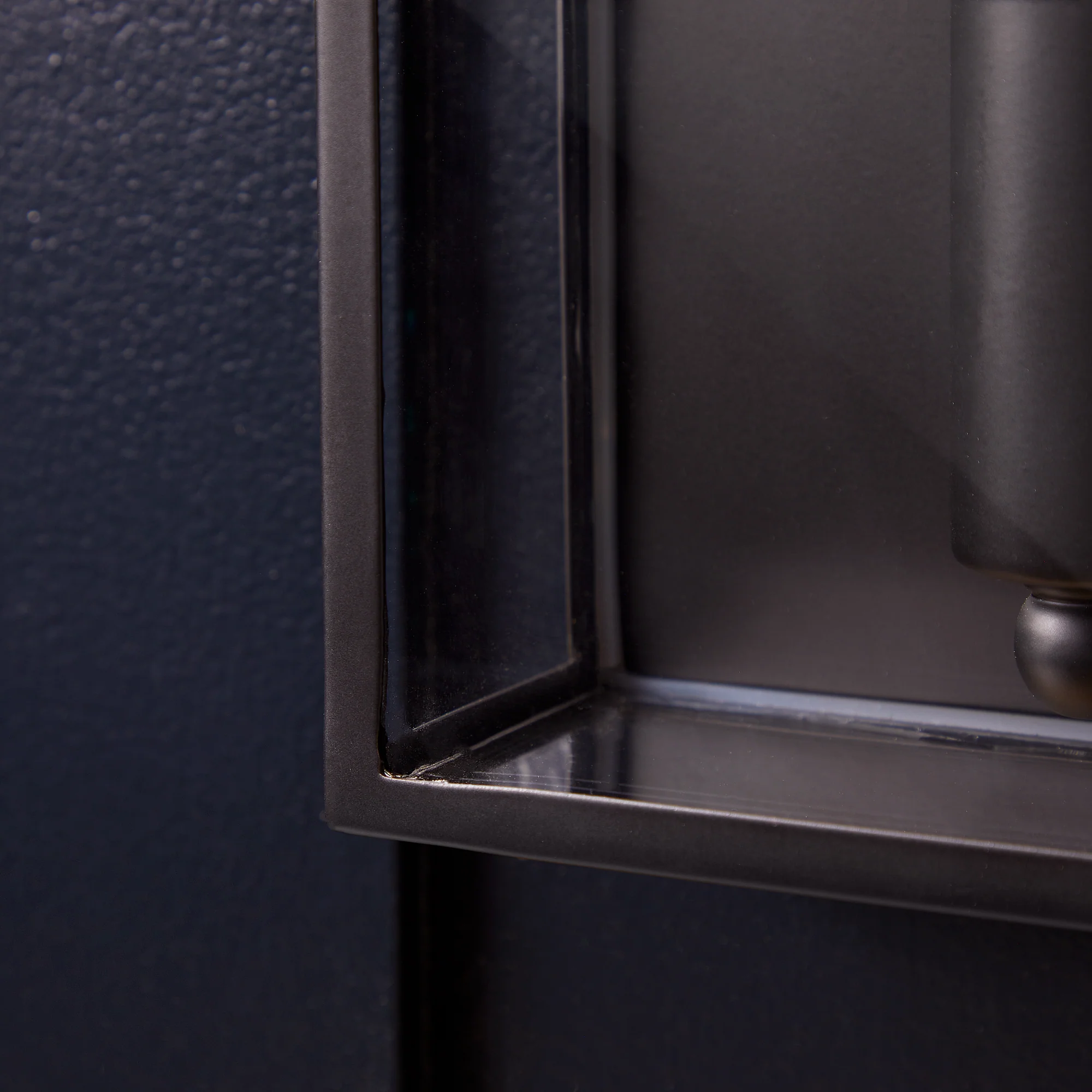 Orford IP44 exterior wall light in blackened brass - Image 6