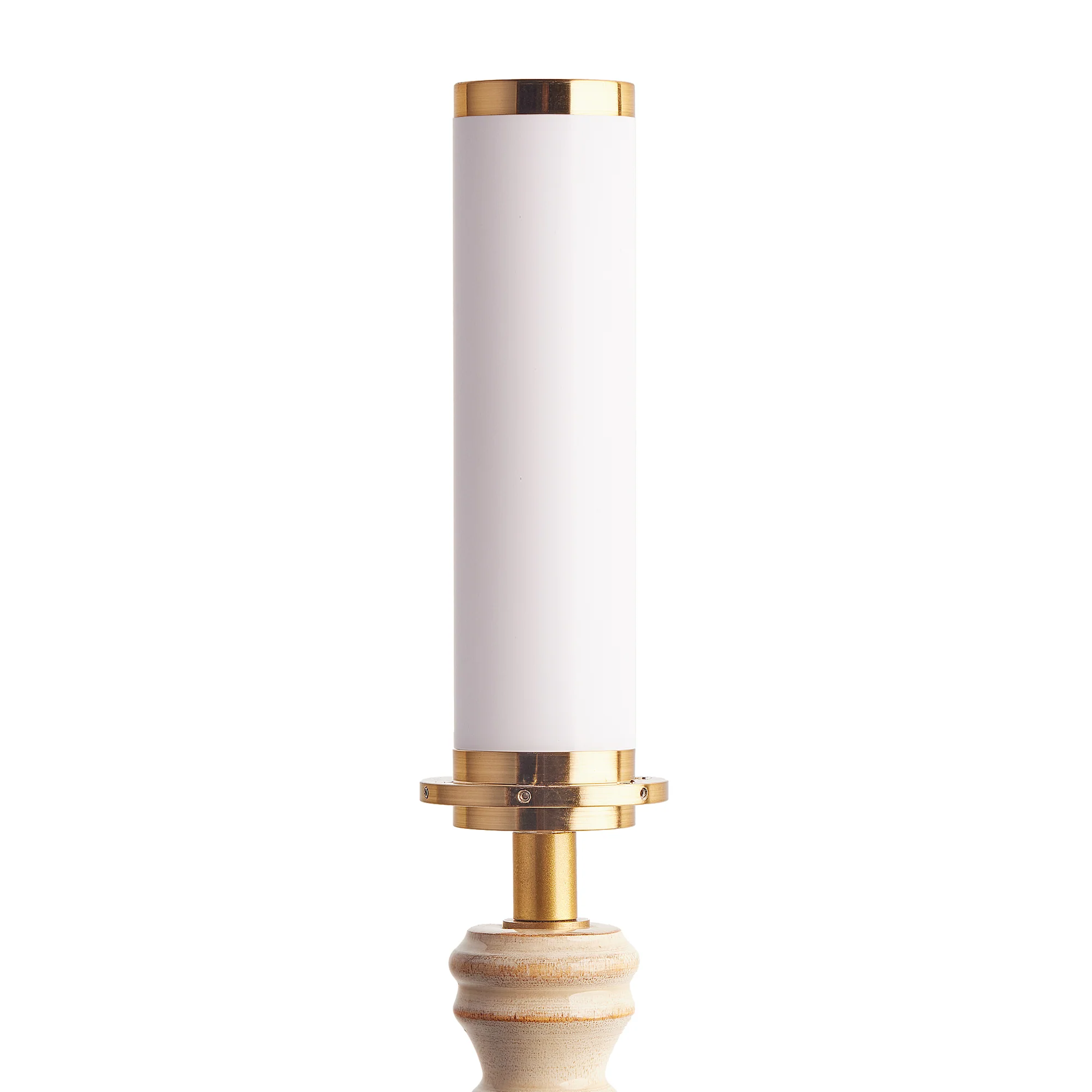 Otto rechargeable standing lamp in Cream - Image 3