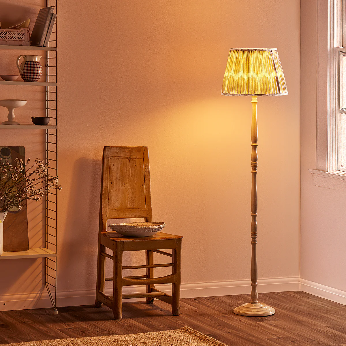 Otto rechargeable standing lamp in Cream - Image 7