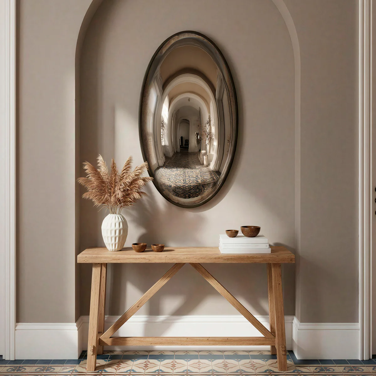 Oval Grouper convex mirror - Image 2