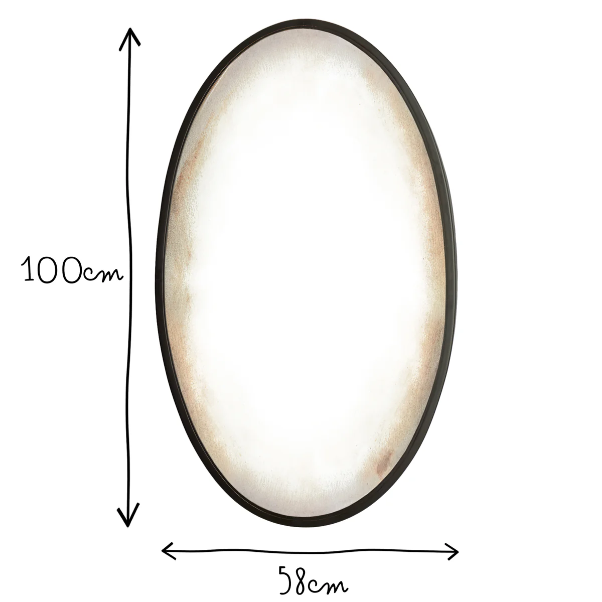 Oval Grouper convex mirror - Image 7
