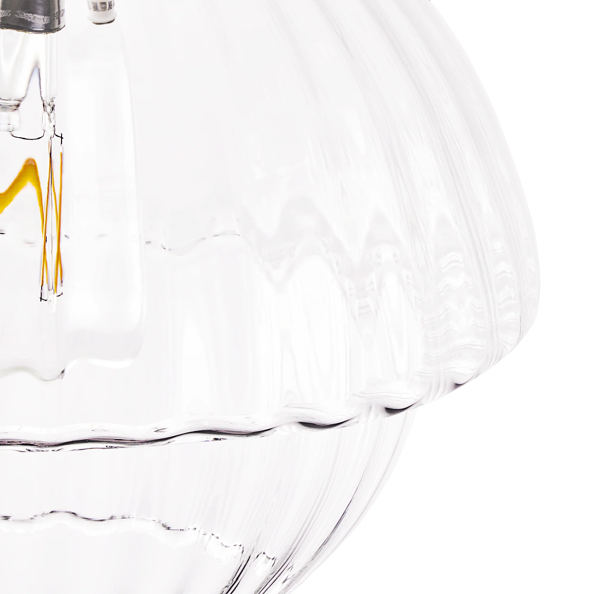 Picchu pendant in clear glass - Image 2