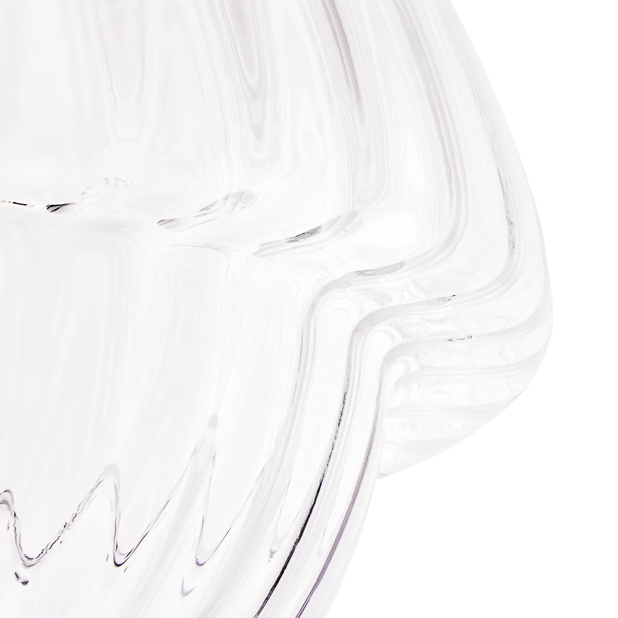 Picchu pendant in clear glass - Image 4