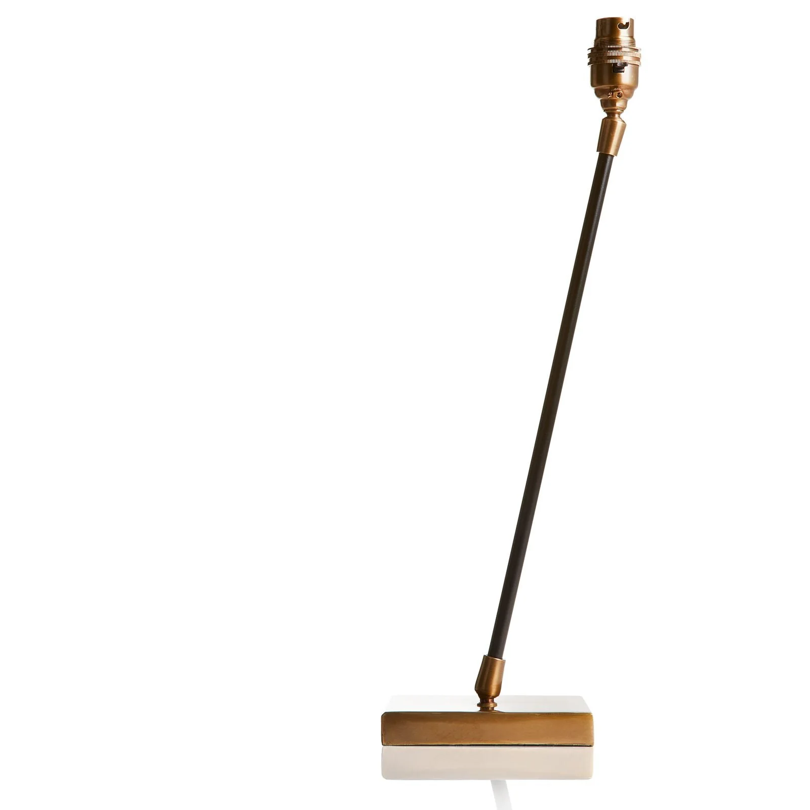 Pick table lamp in antiqued brass - Image 3