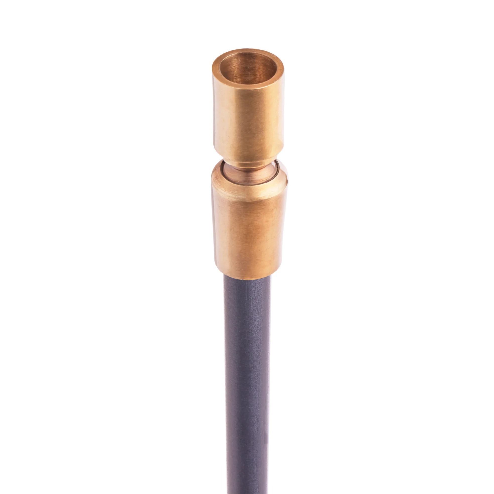 Pickling rechargeable table lamp in antiqued brass - Image 7
