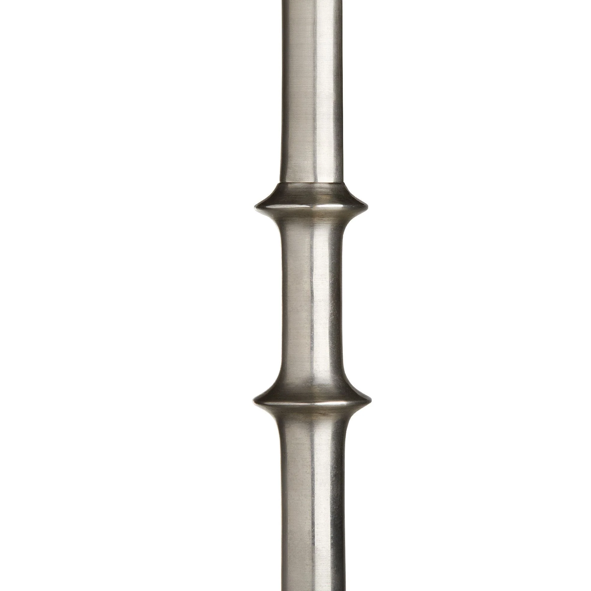 Pitigliano floor lamp in antique silver - Image 3