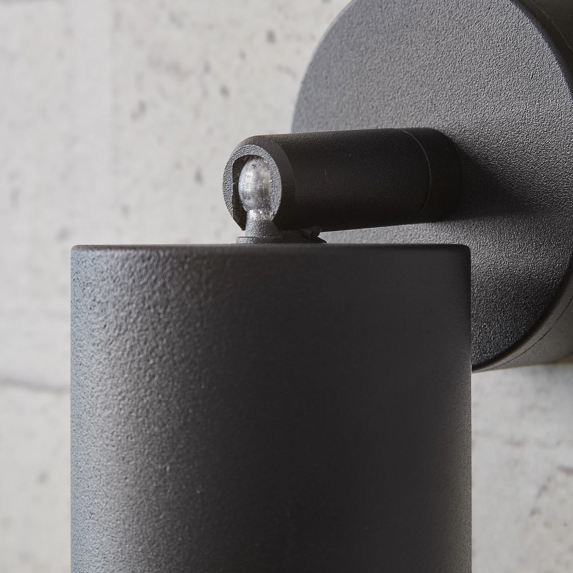 Portreath ip65 adjustable pillar light in storm - Image 2