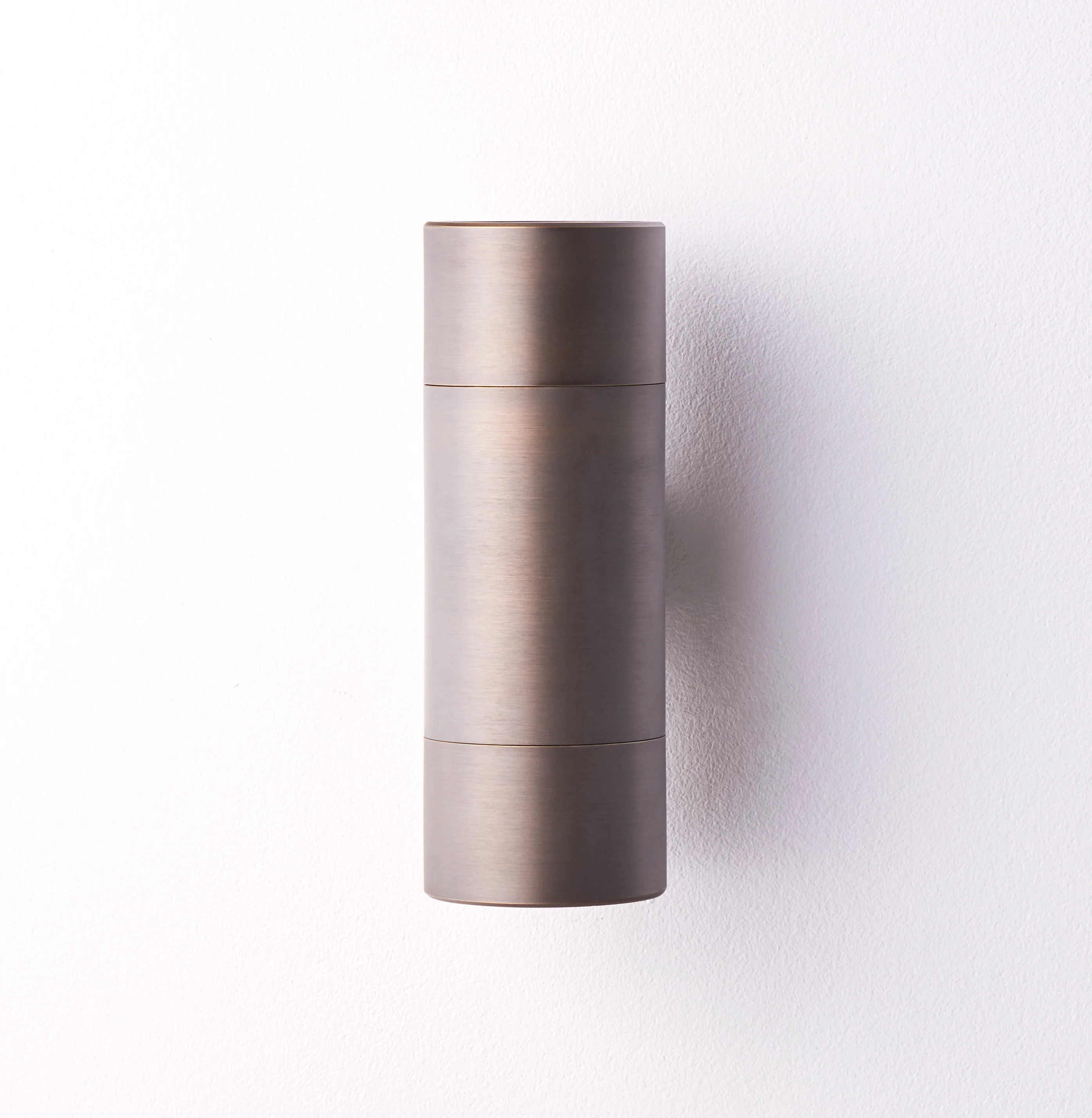 Large Portreath IP65 up and down pillar light in bronze - Image 6