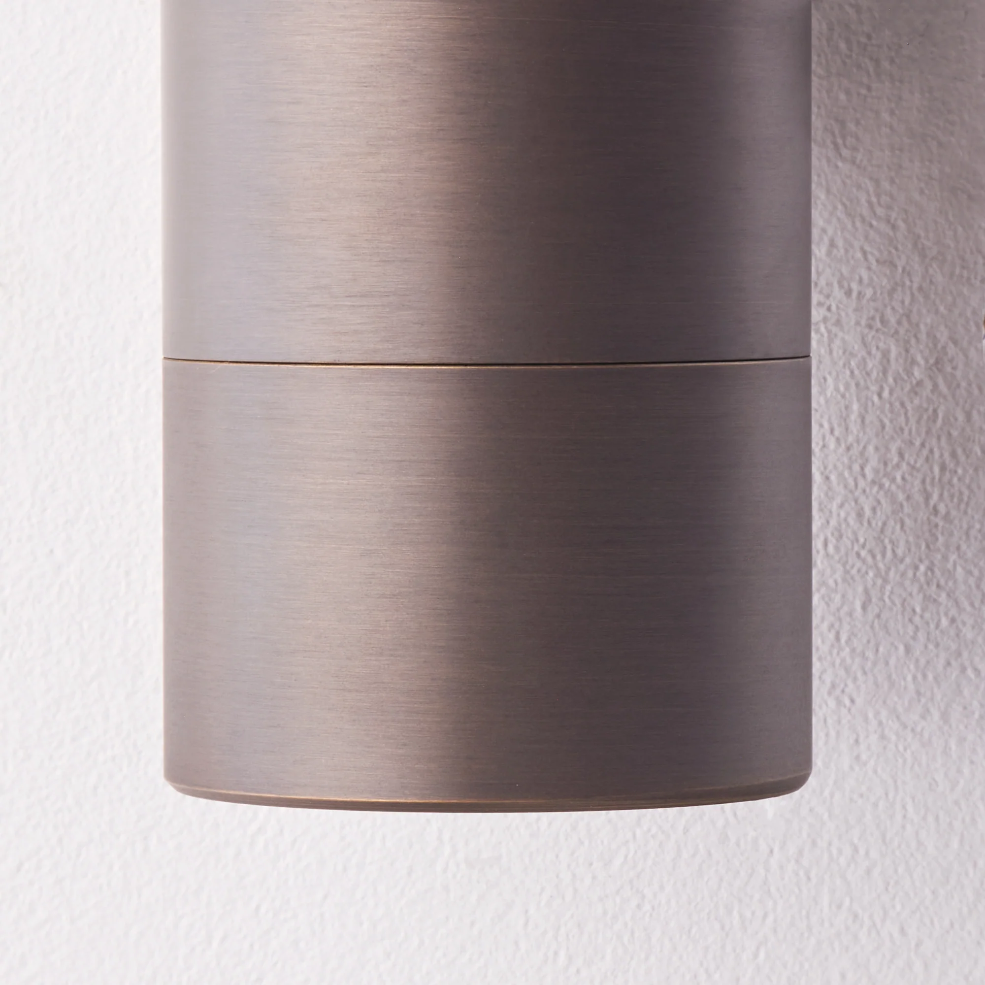 Large Portreath IP65 up and down pillar light in bronze - Image 8