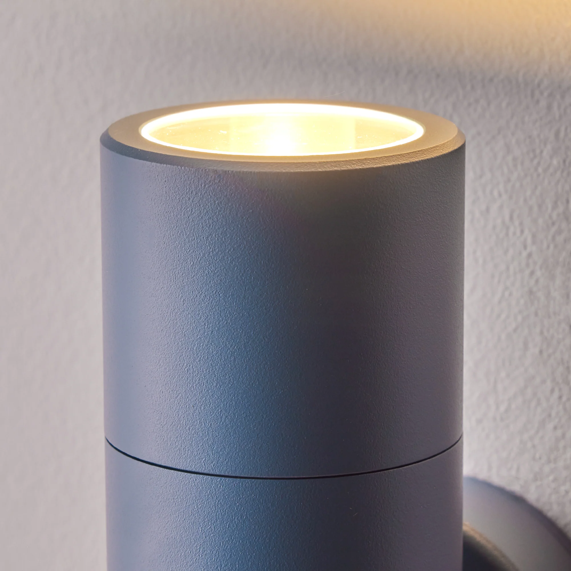 Portreath IP65 up and down pillar light in set sail - Image 5