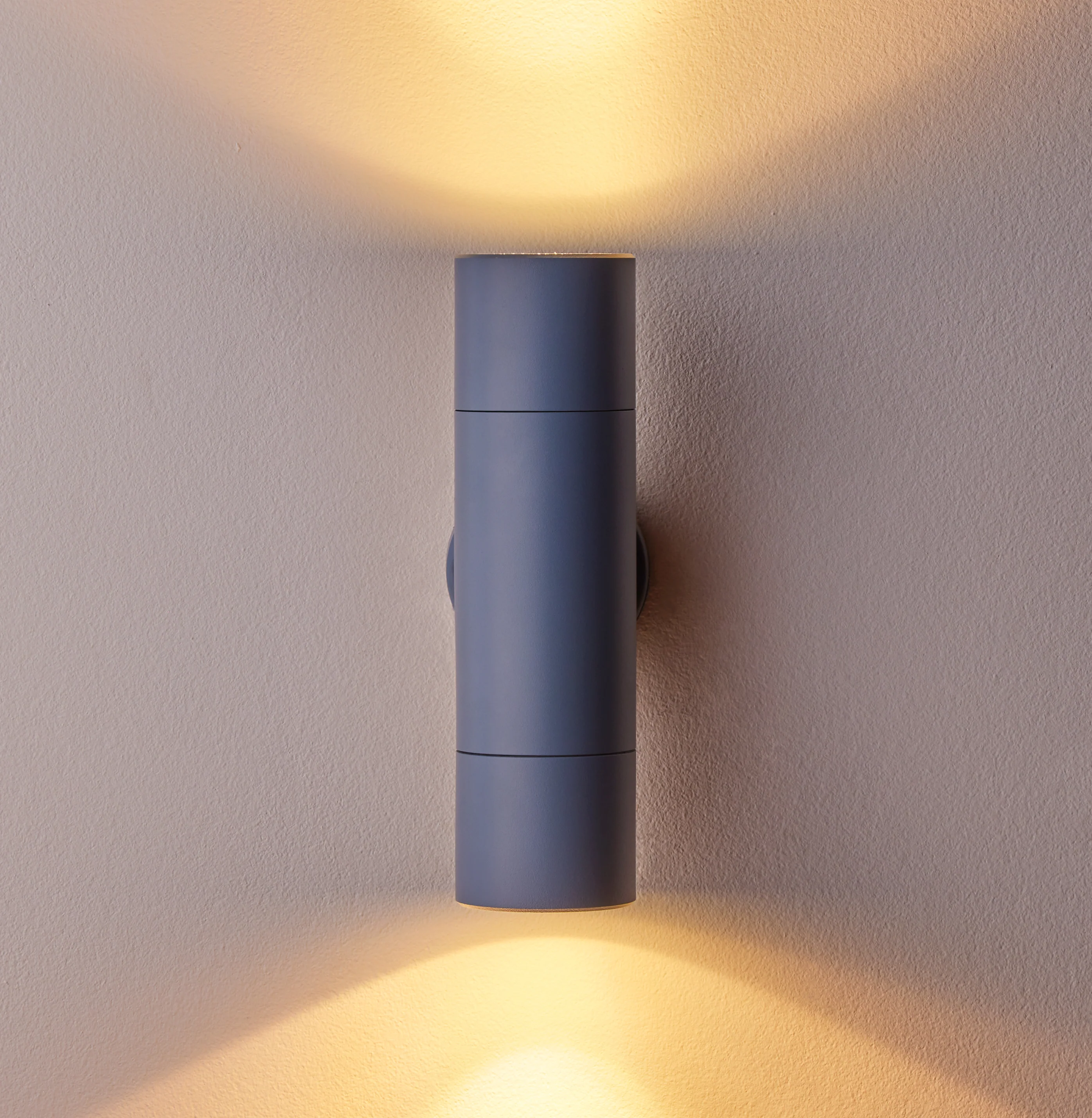 Portreath IP65 up and down pillar light in set sail - Image 7