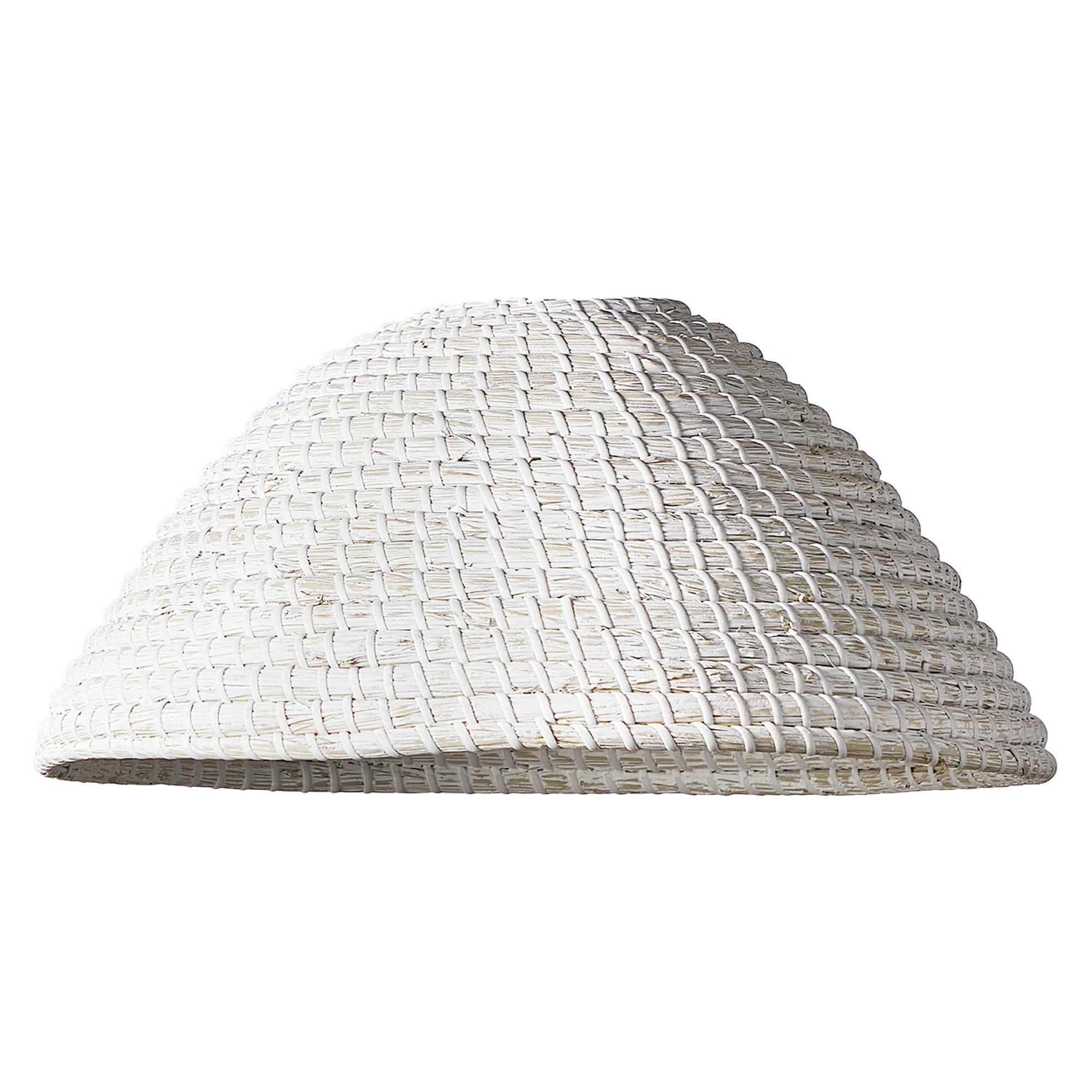 Pulpo pendant shade in whitewashed seagrass