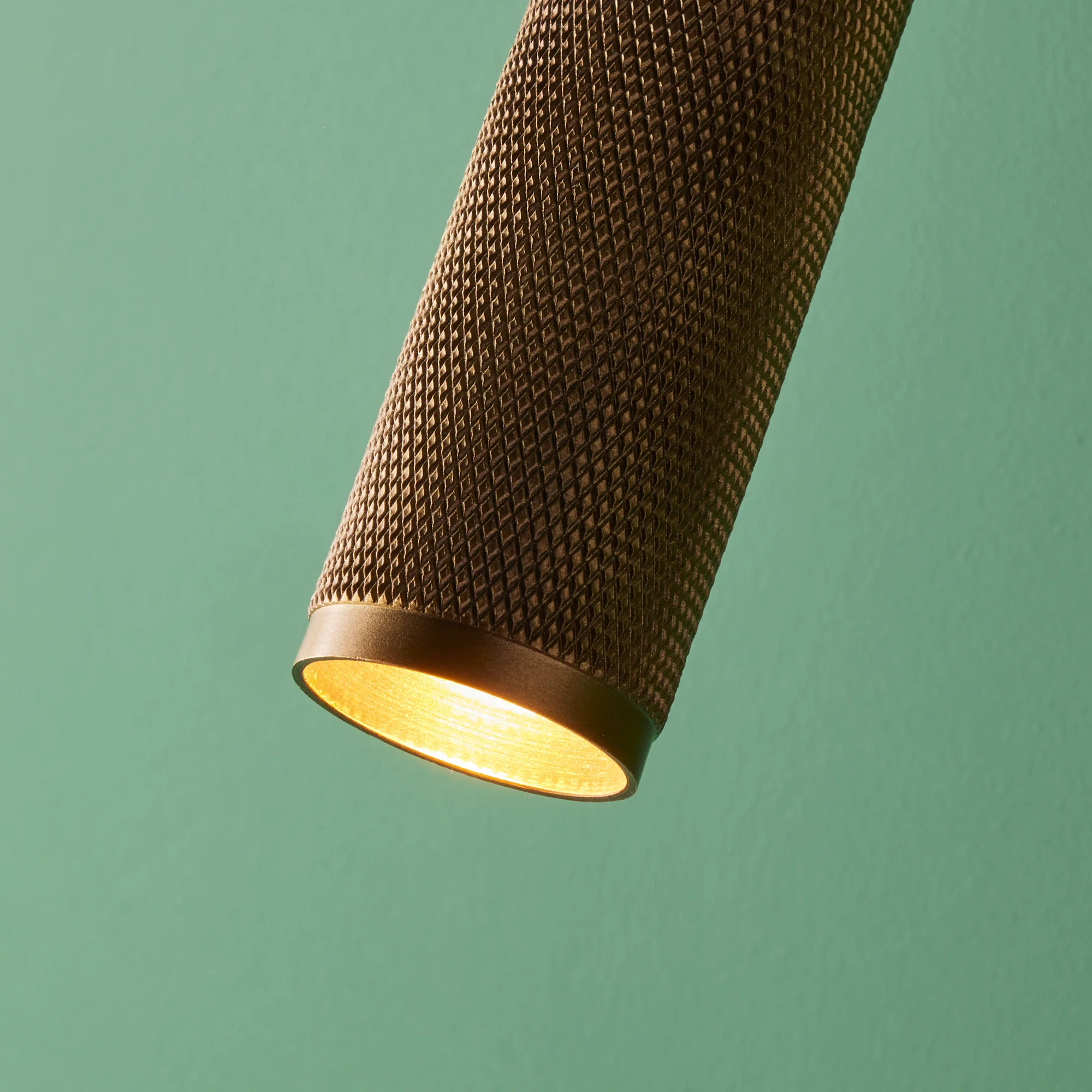 Quantum single wall light in antiqued brass - Image 7