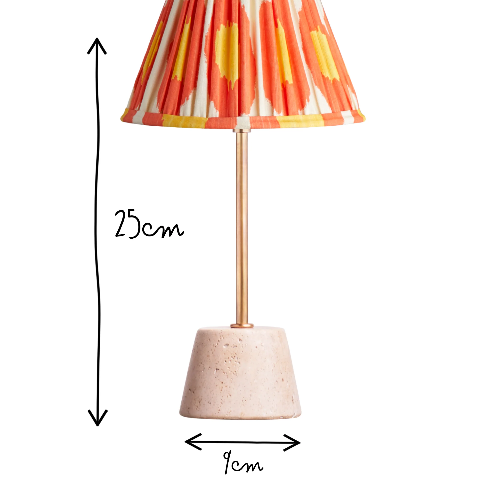 Quarry rechargeable table lamp in natural marble - Image 15