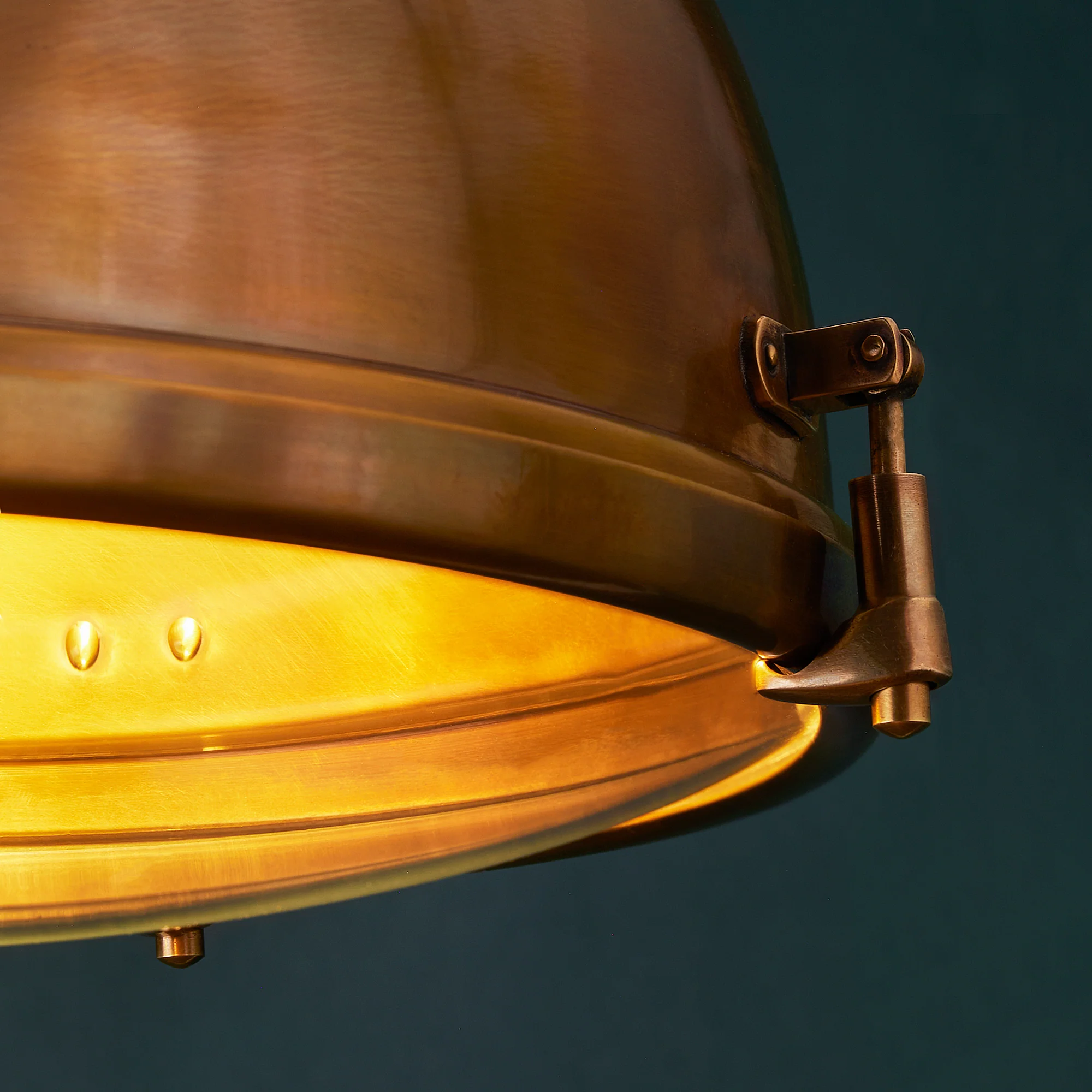 Rambusto pendant in aged brass - Image 7