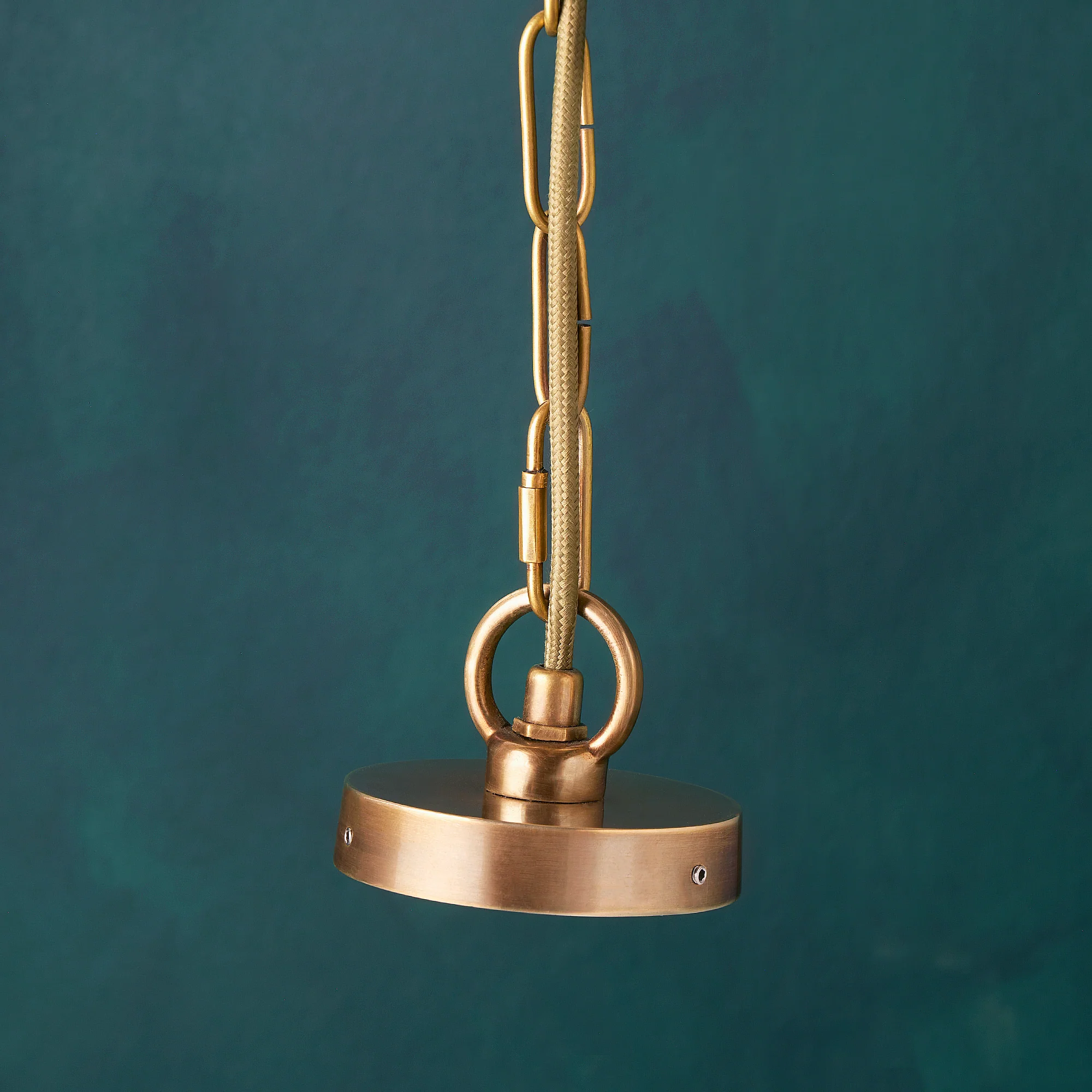 Rambusto pendant in aged brass - Image 9