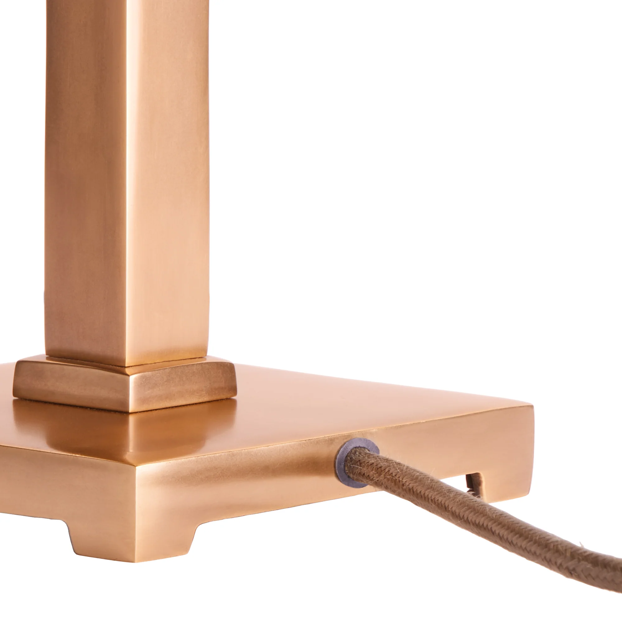 Ramsey table lamp in aged brass - Image 5