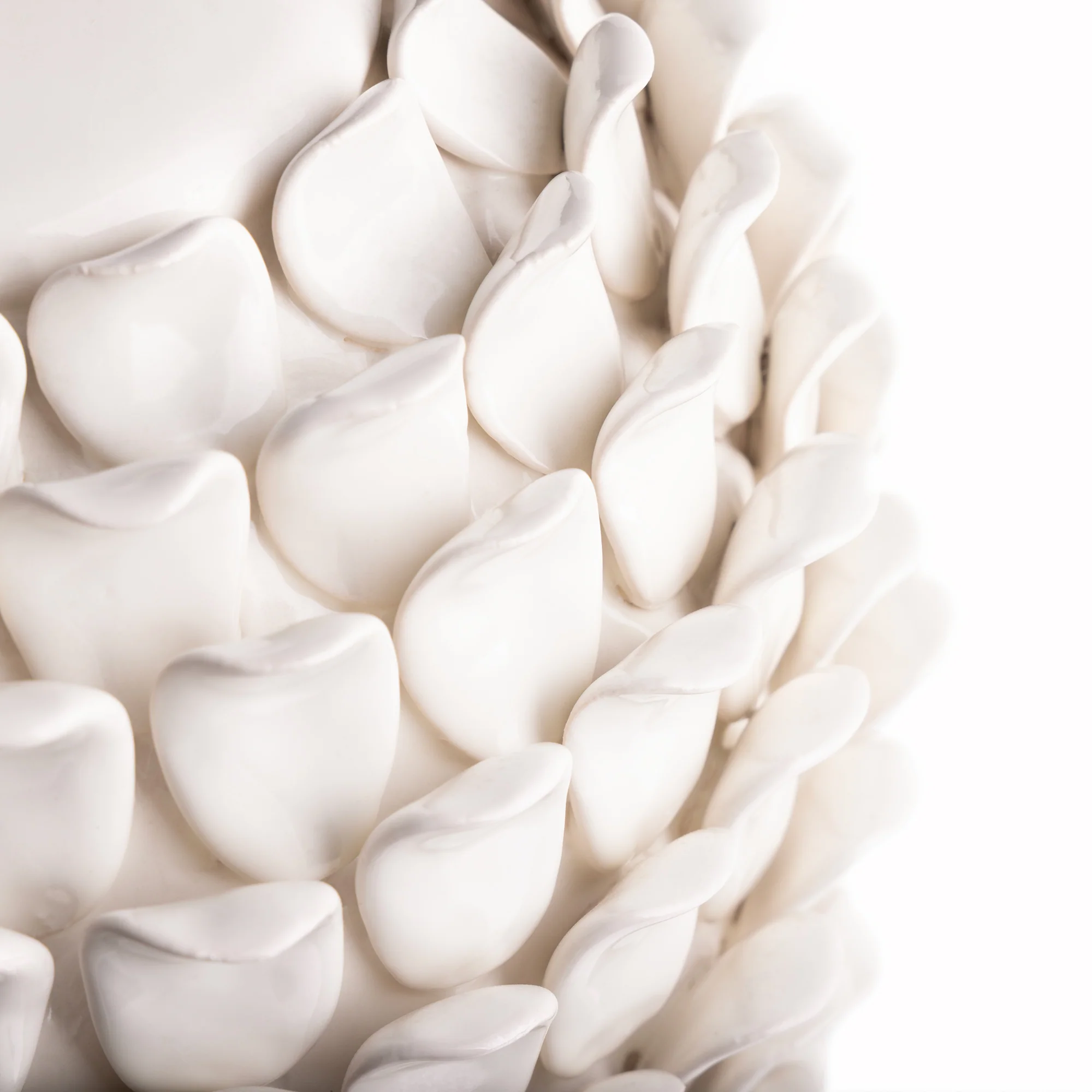 Rechargeable Stucco table lamp in stone ceramic - Image 9