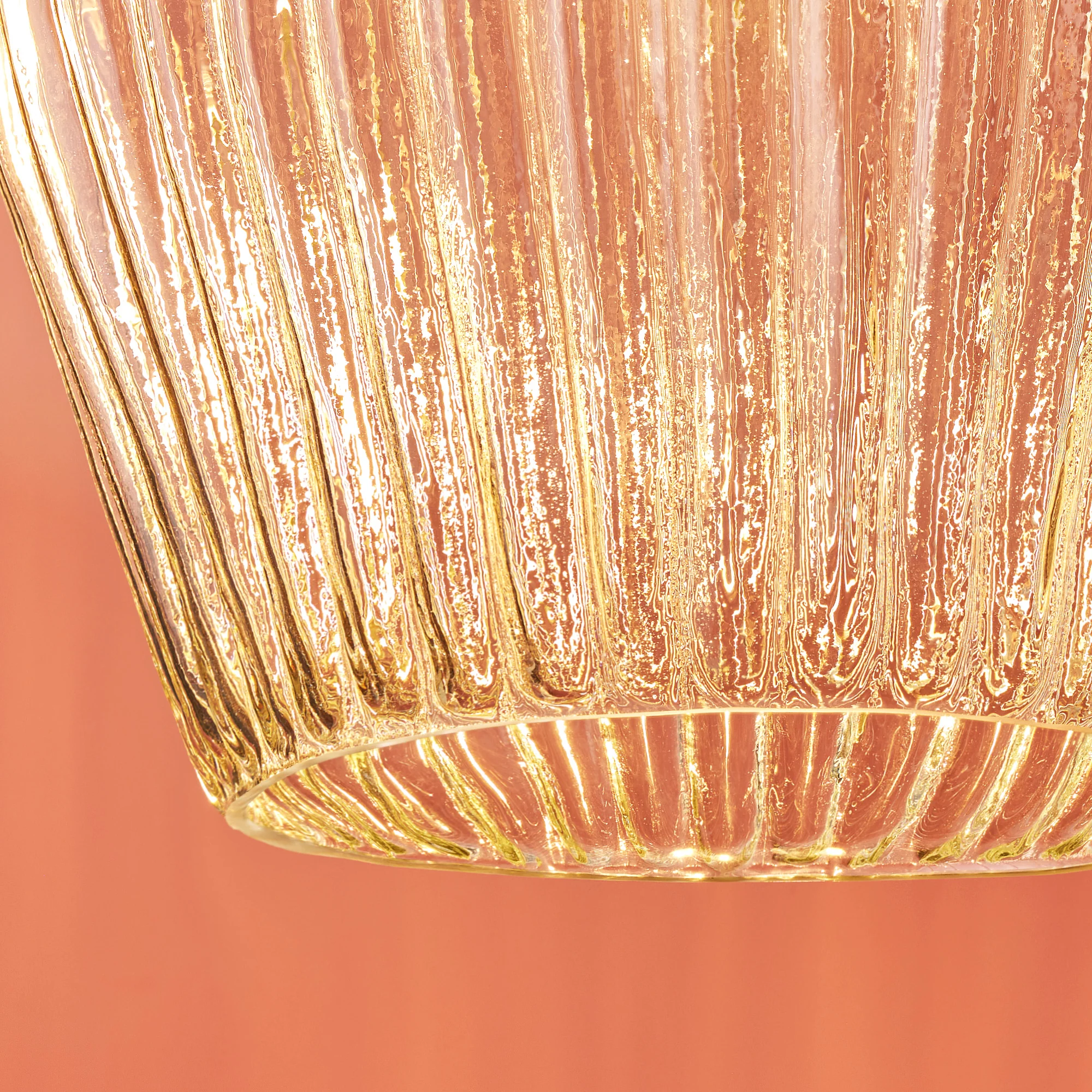 Regular Bastille pendant in clear glass - Image 4