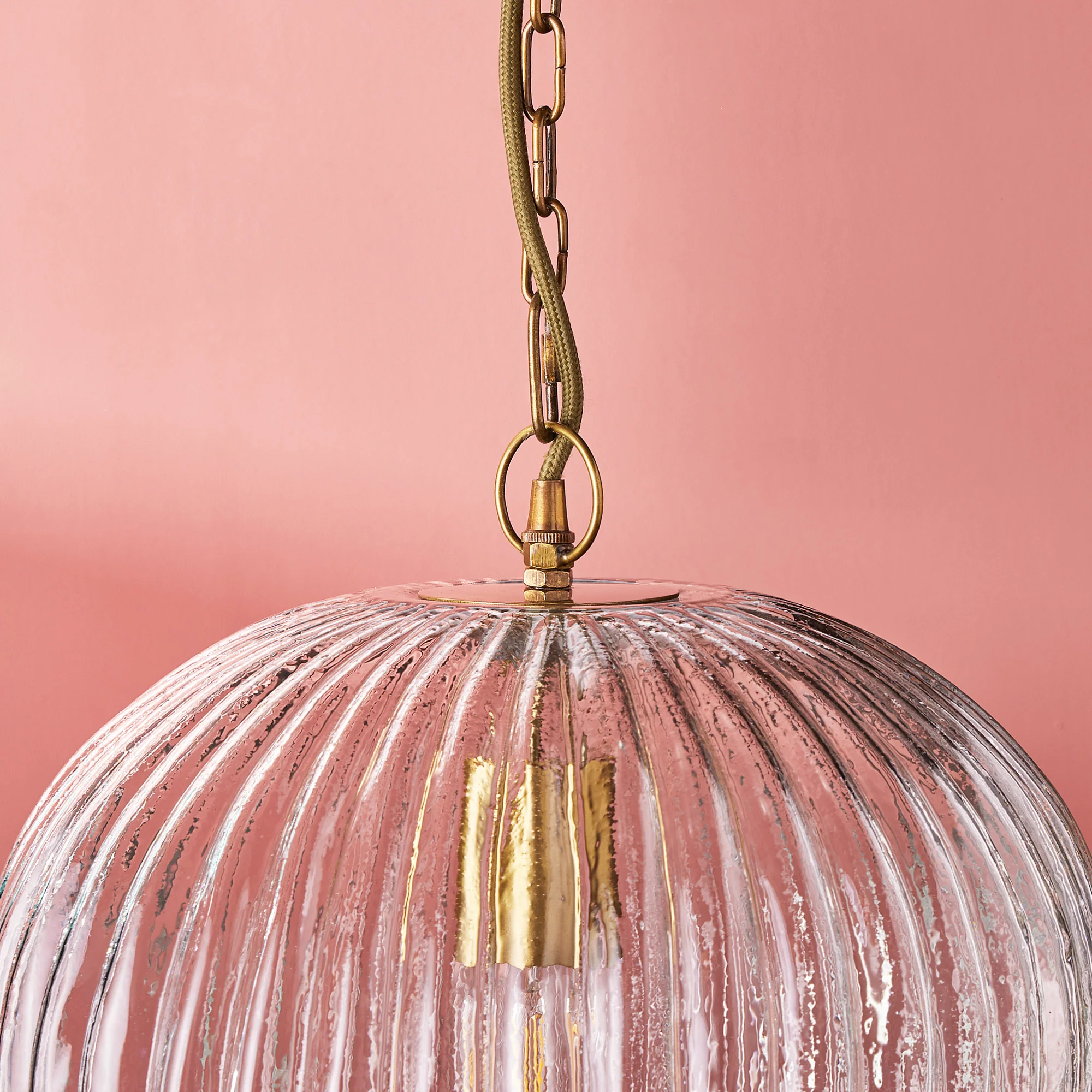Regular Bastille pendant in clear glass - Image 7