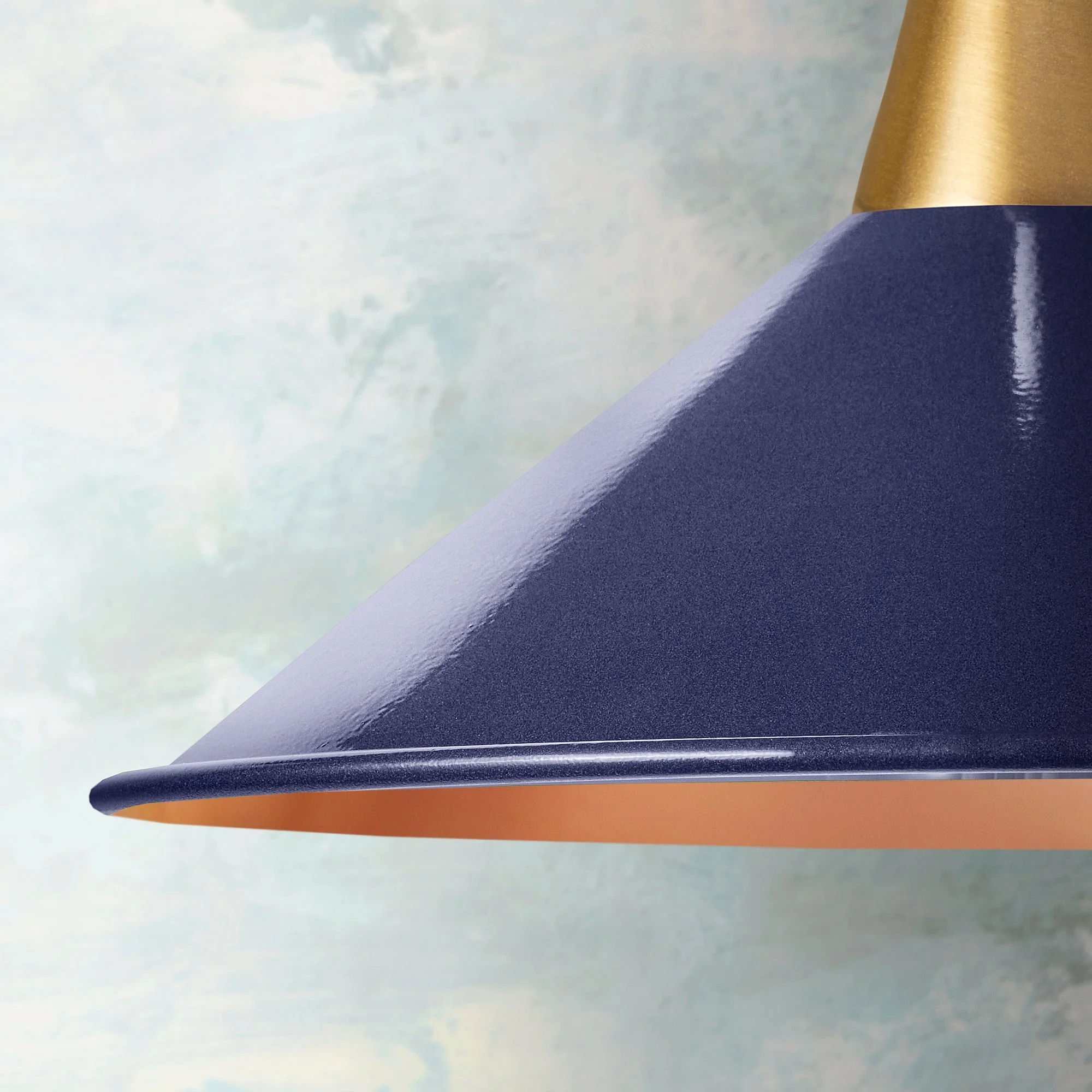 Regular Cookie shade in black iris with copper interior - Image 3