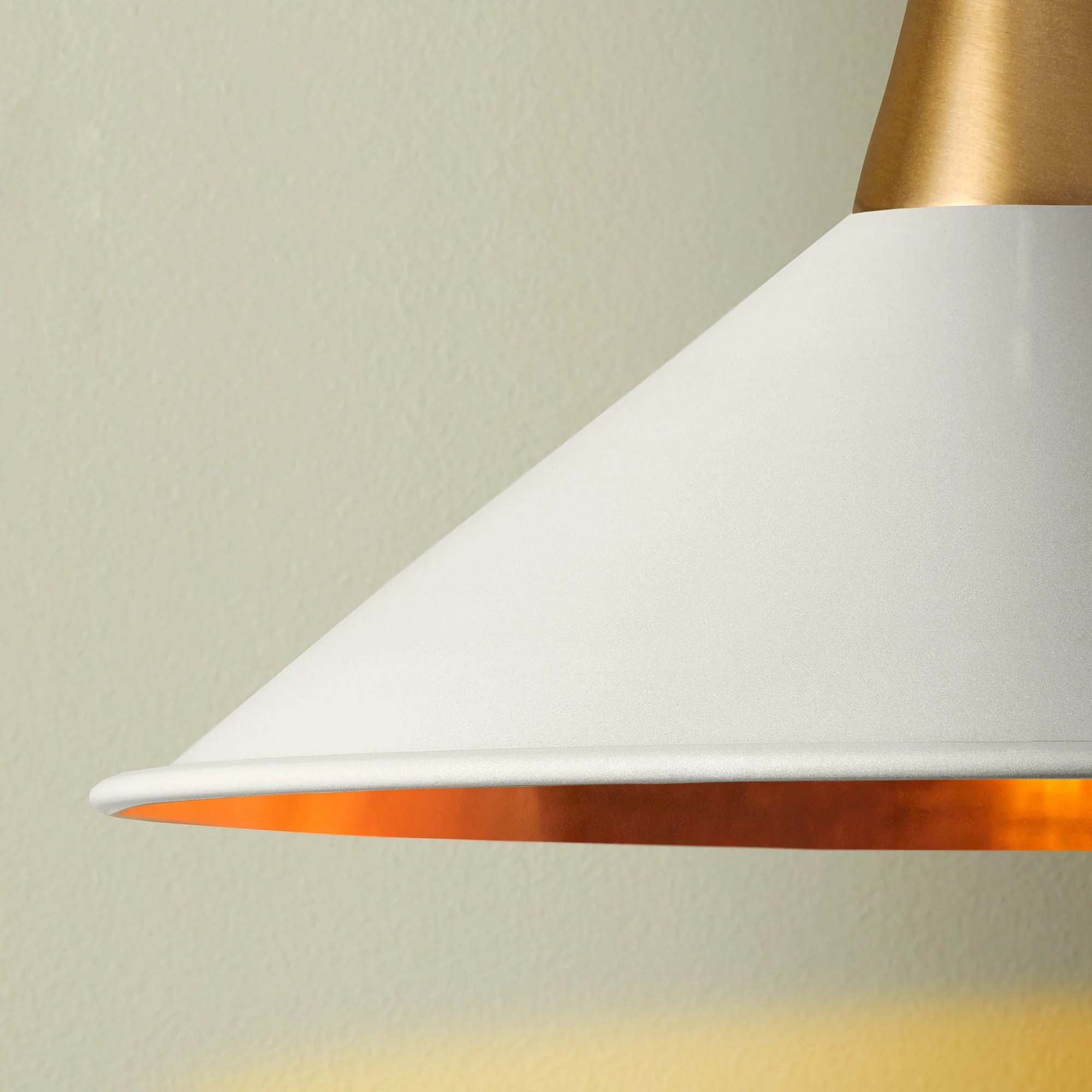Regular Cookie shade in stone with copper interior - Image 4