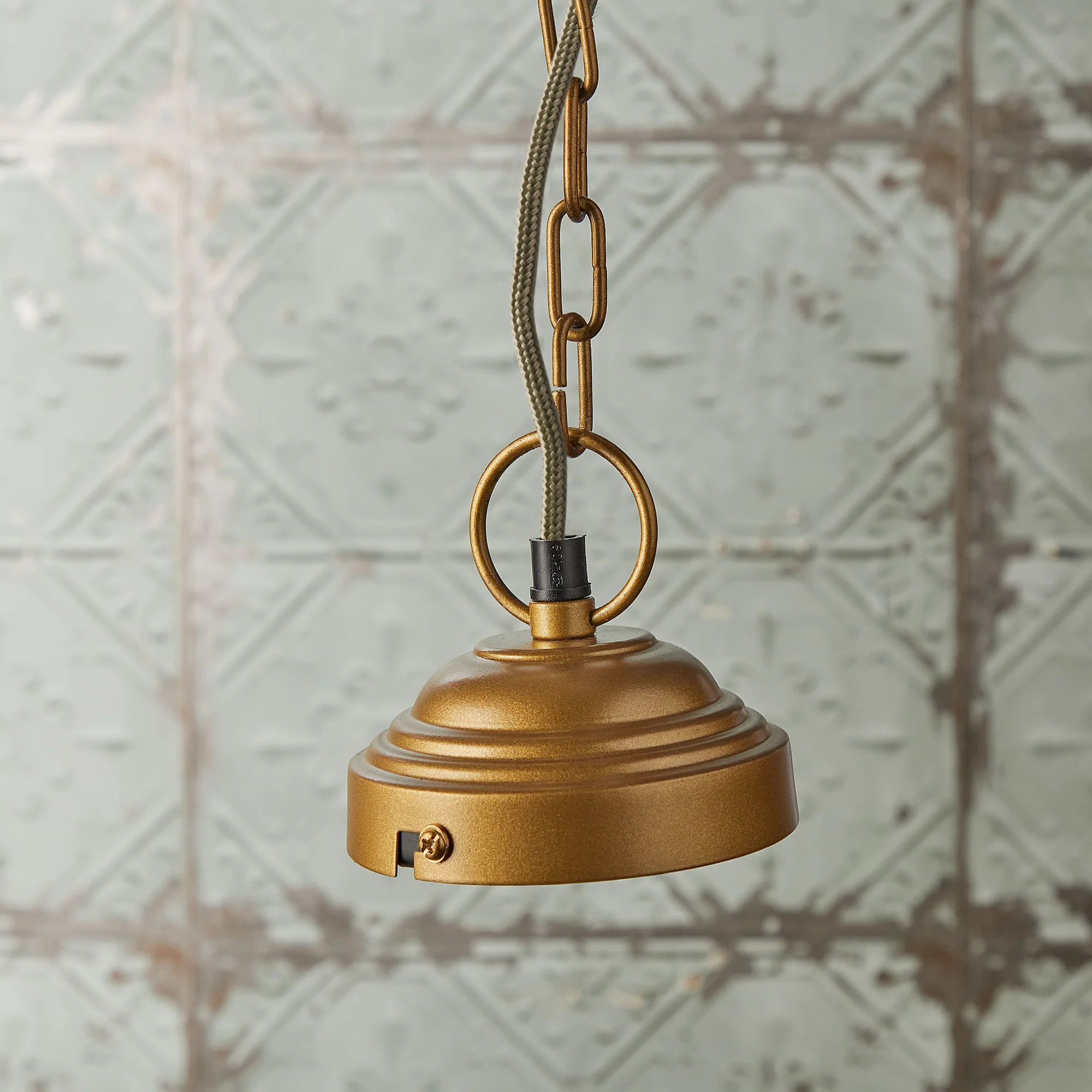 regular Luxor lantern in brass and clear glass - Image 3