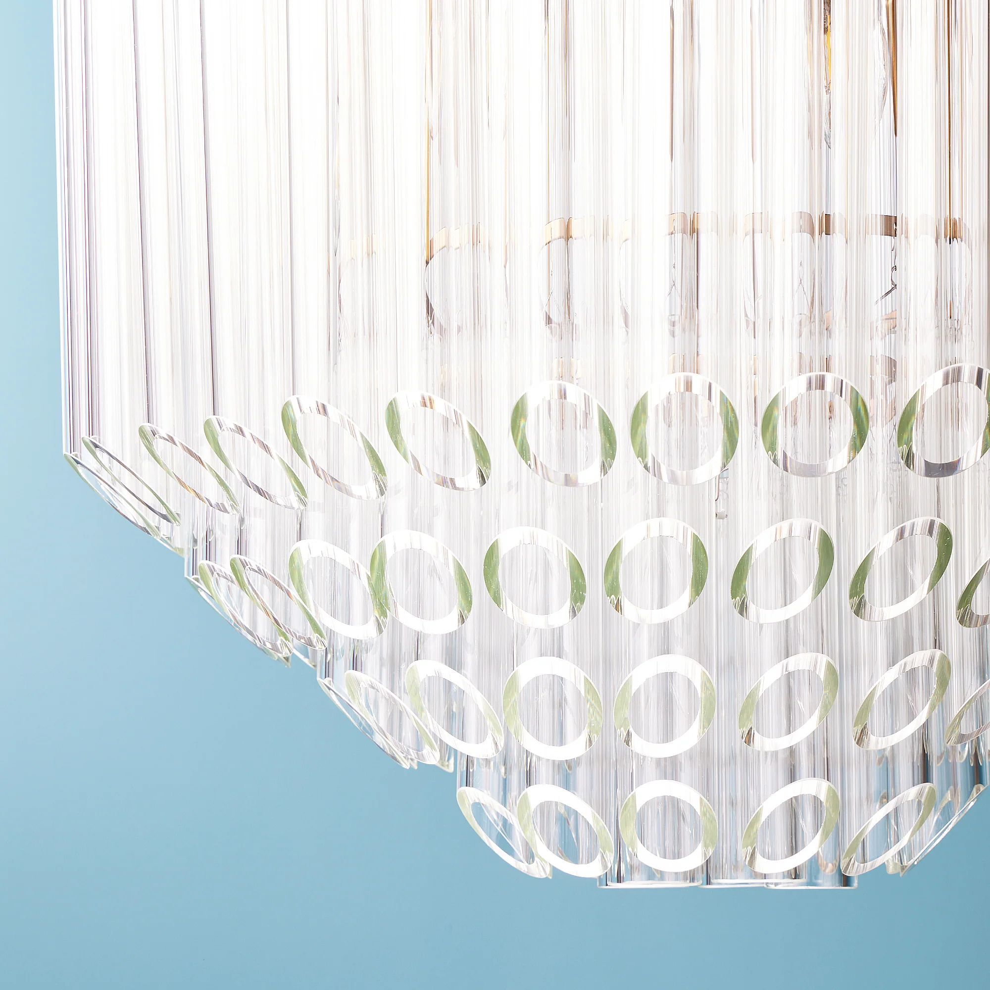 Regular Oldfield chandelier in clear glass - Image 3