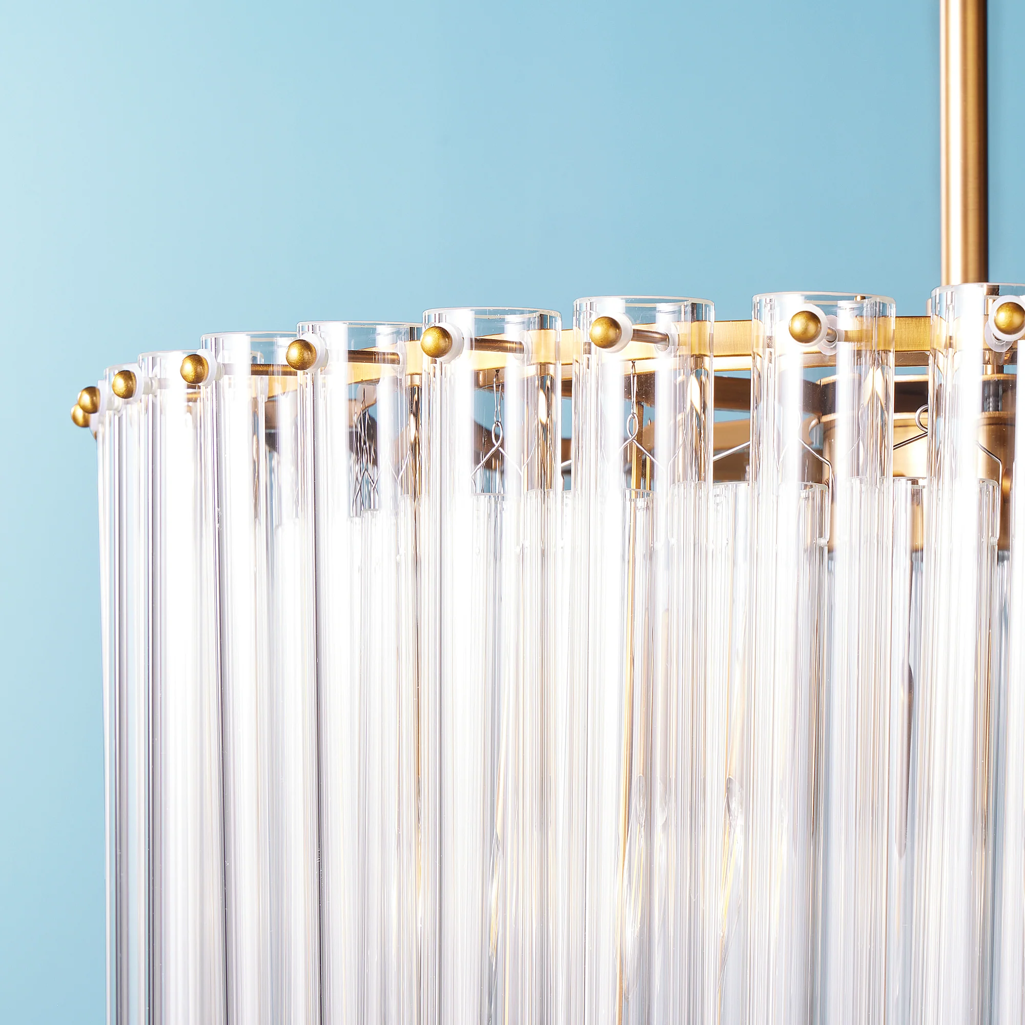 Regular Oldfield chandelier in clear glass - Image 5