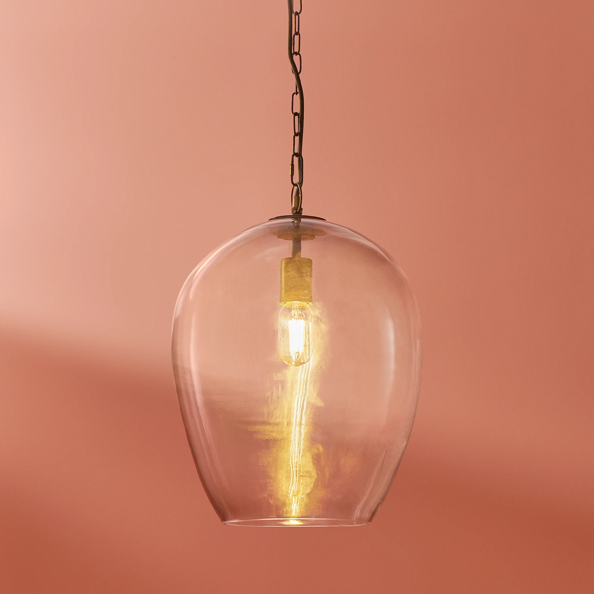Regular Zindarella pendant in clear glass - Image 2