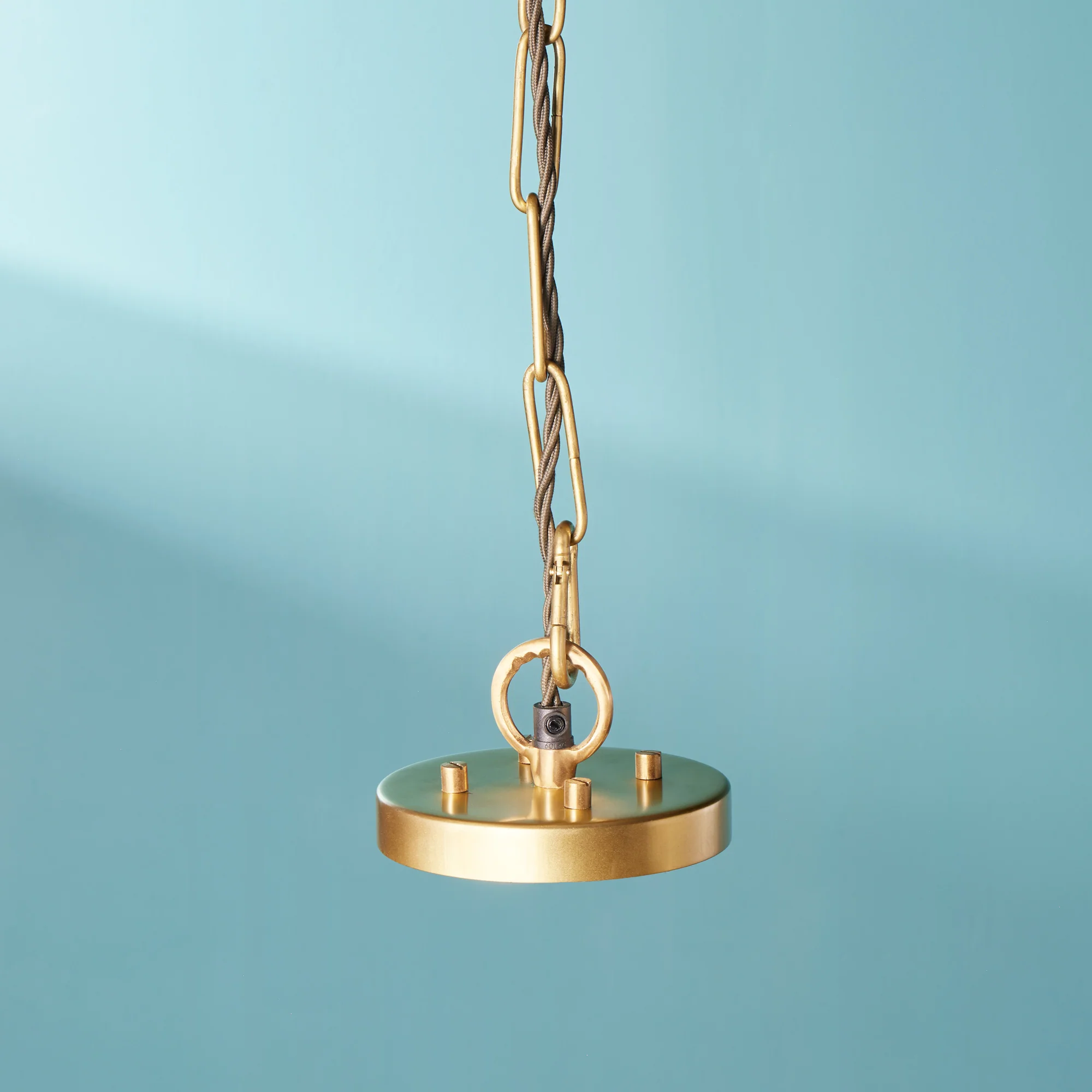 Rodaximus chandelier in brass and glass - Image 7