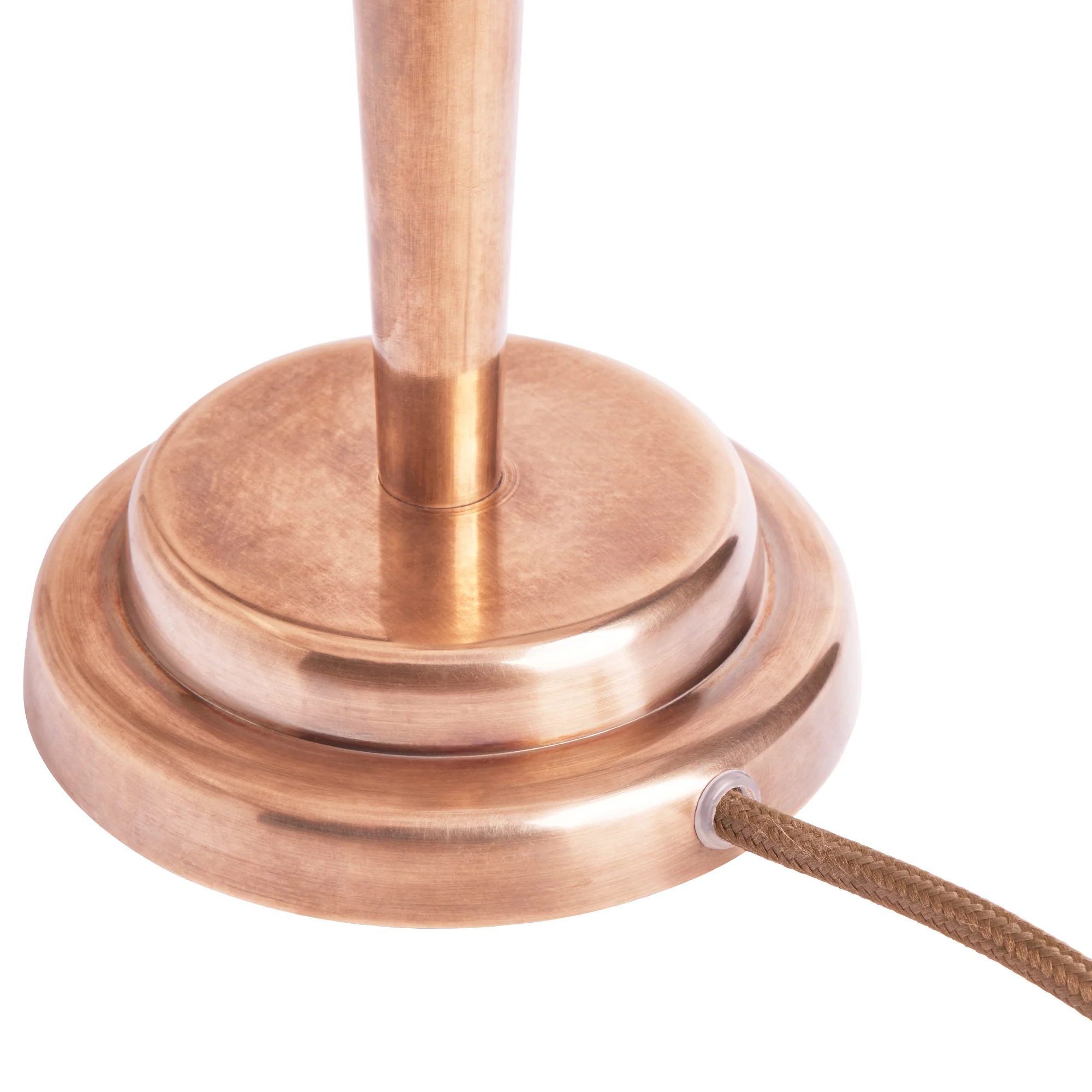 Romi table lamp in brass and glass - Image 4
