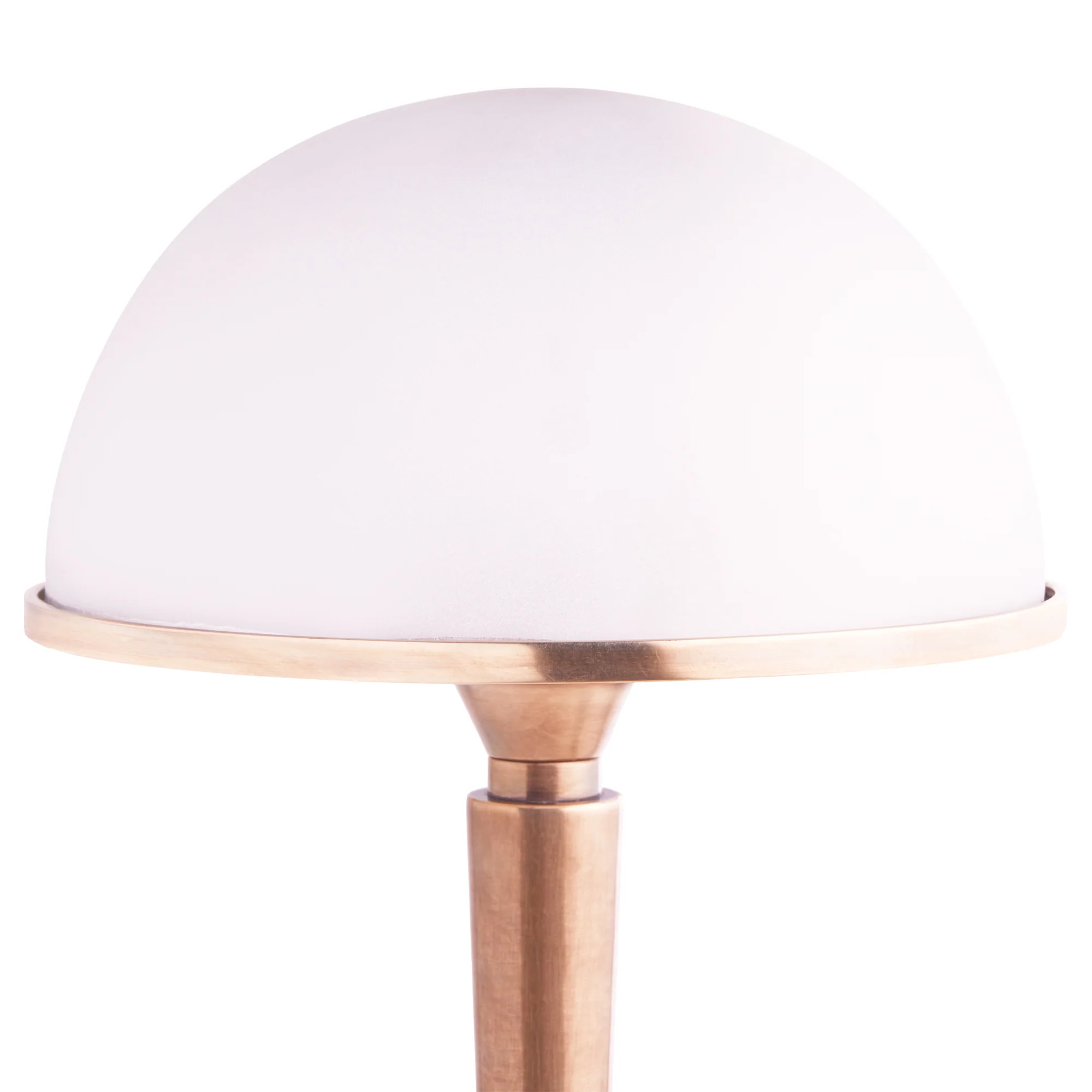 Romi table lamp in brass and glass - Image 5