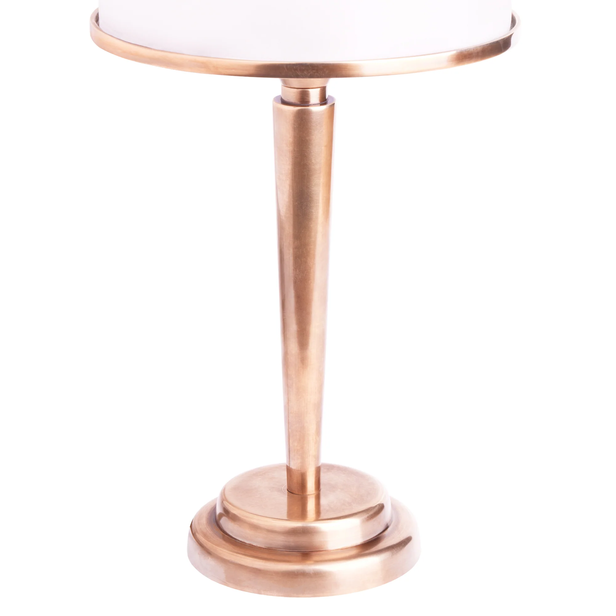 Romi table lamp in brass and glass - Image 9