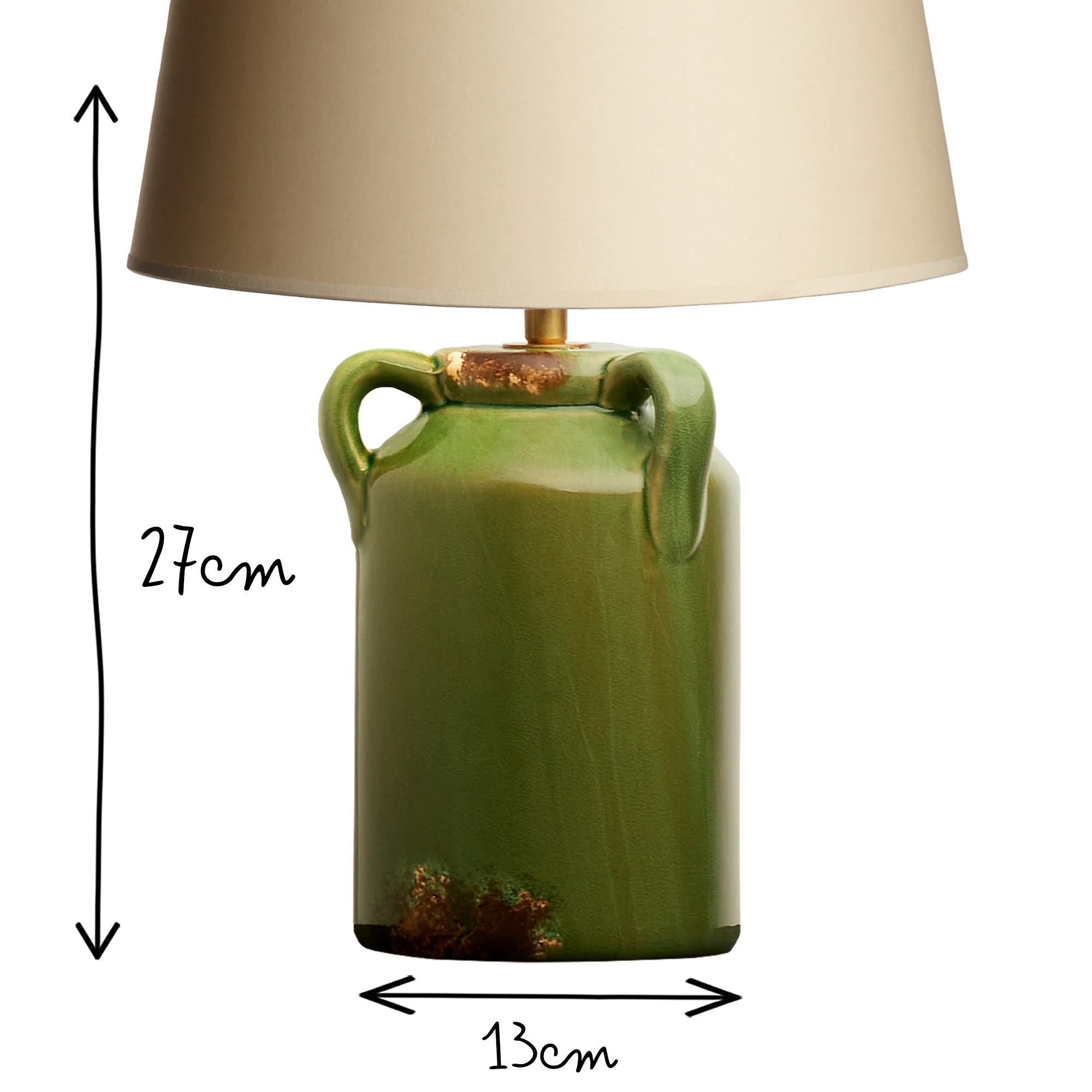 Rufus Table Lamp in Green - Image 7