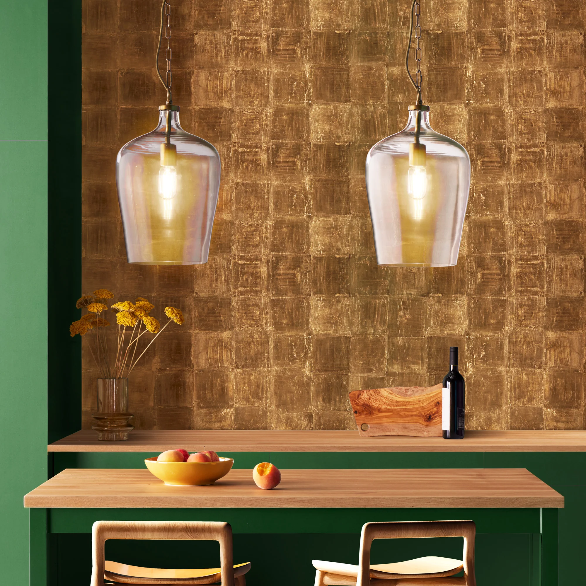Rumeli pendant light in clear glass - Image 4